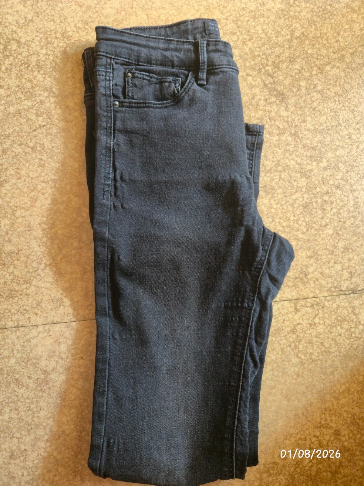 Jeans noir stradivarius t.36 – Stradivarius – taille S / 36 / 8 2