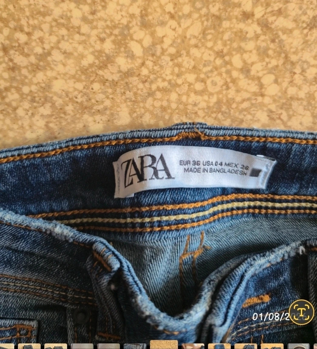 Jeans zara taille 36 - occasion comme neuf – Zara – taille S / 36 / 8 4