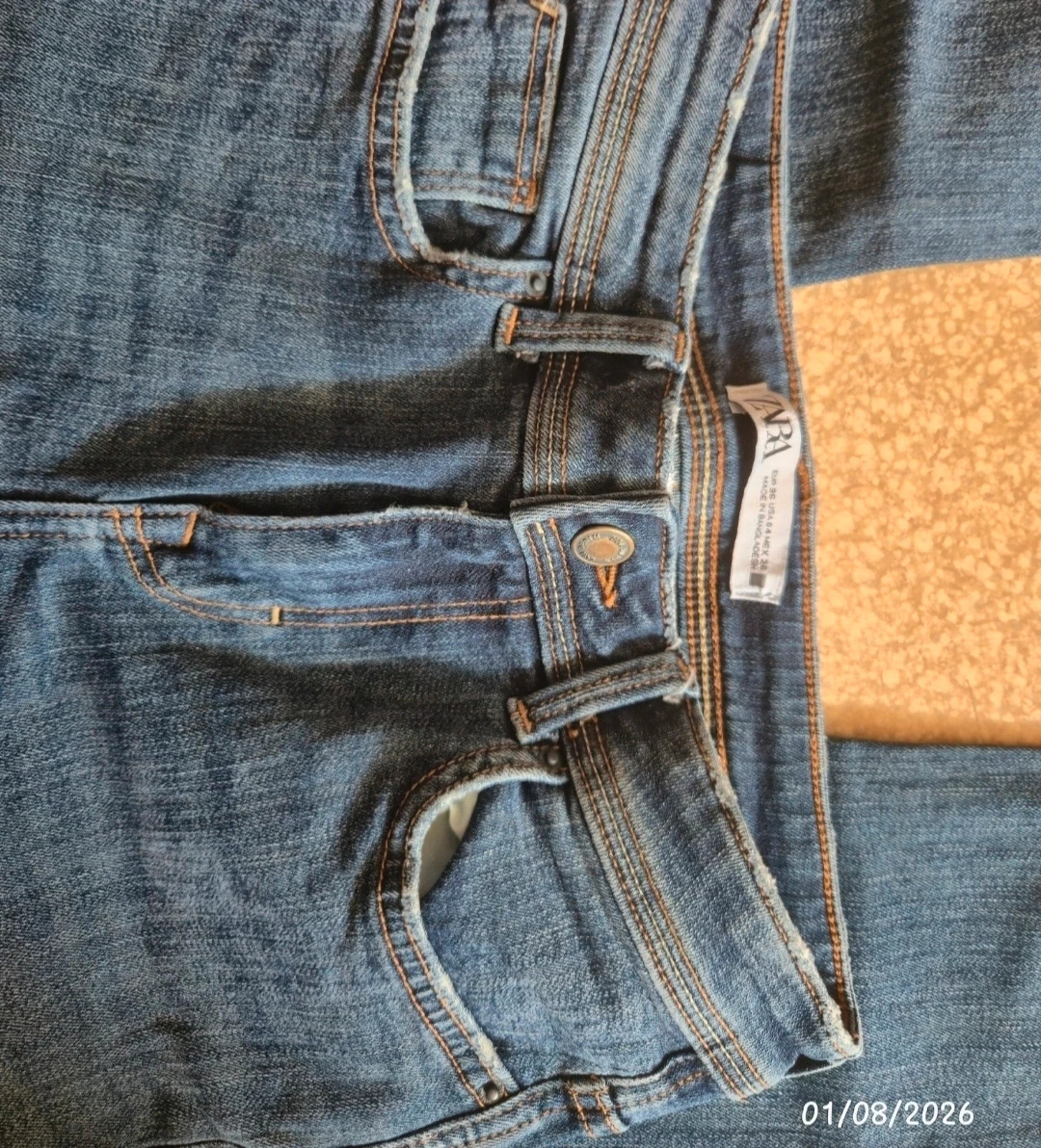 Jeans zara taille 36 - occasion comme neuf – Zara – taille S / 36 / 8 3