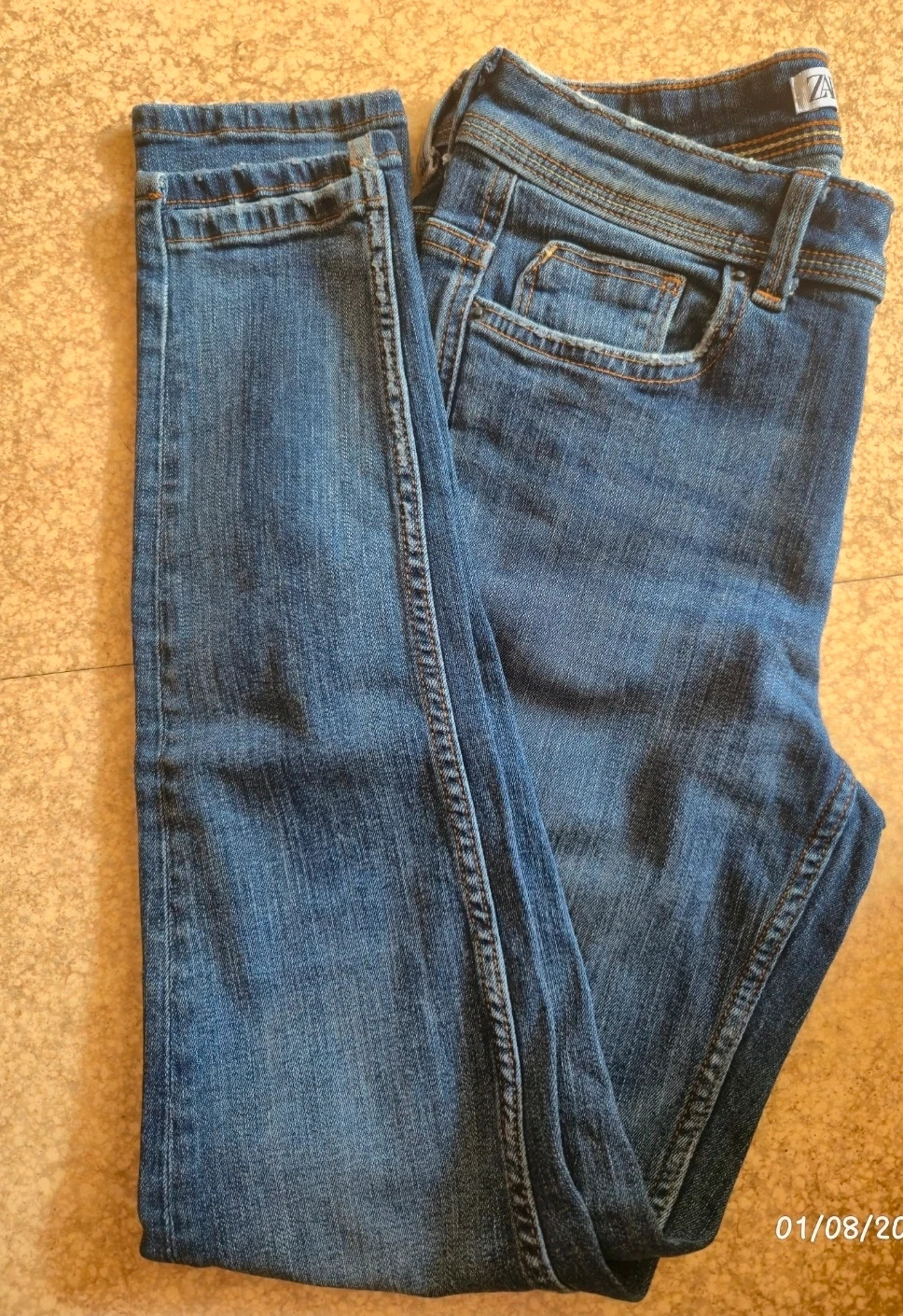 Jeans zara taille 36 - occasion comme neuf – Zara – taille S / 36 / 8 2