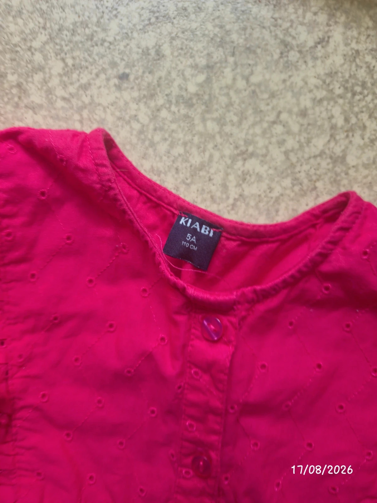 Robe fushia 5 ans kiabi – Kiabi – taille 5 ans / 110 cm 2