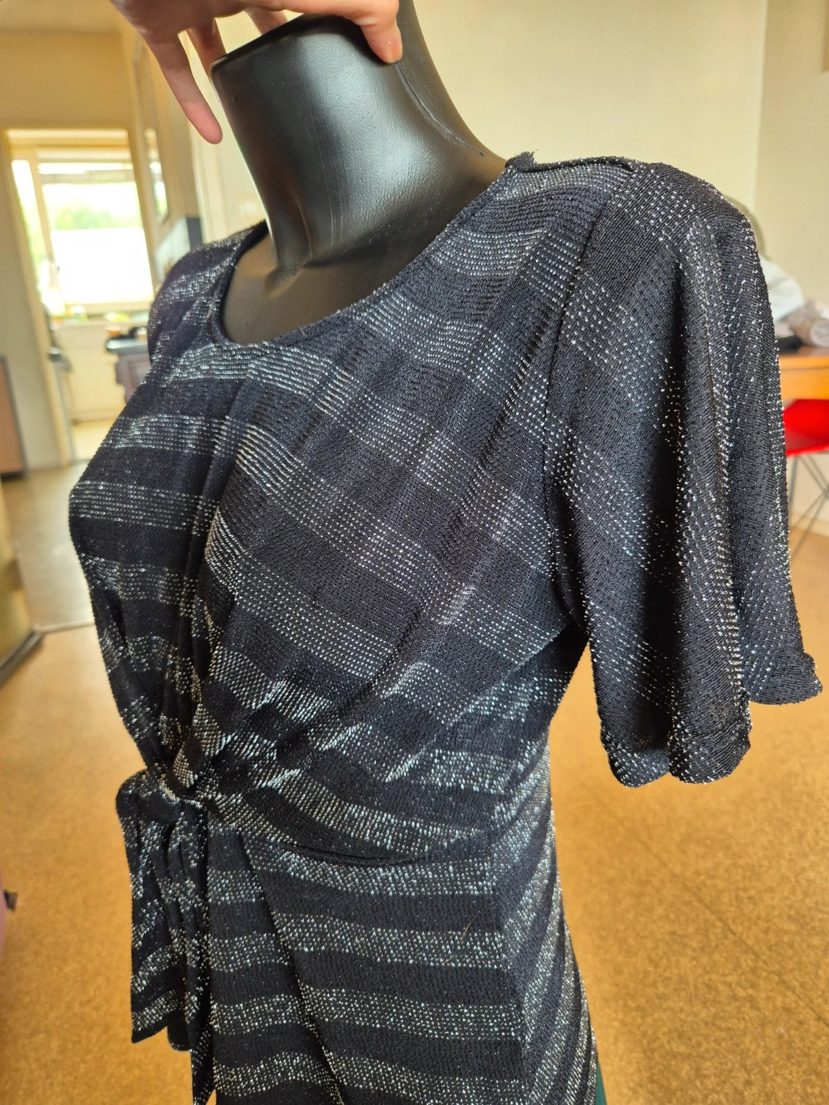Jolie haut taille 1 noir - comme neuf – taille S / 36 / 8 2