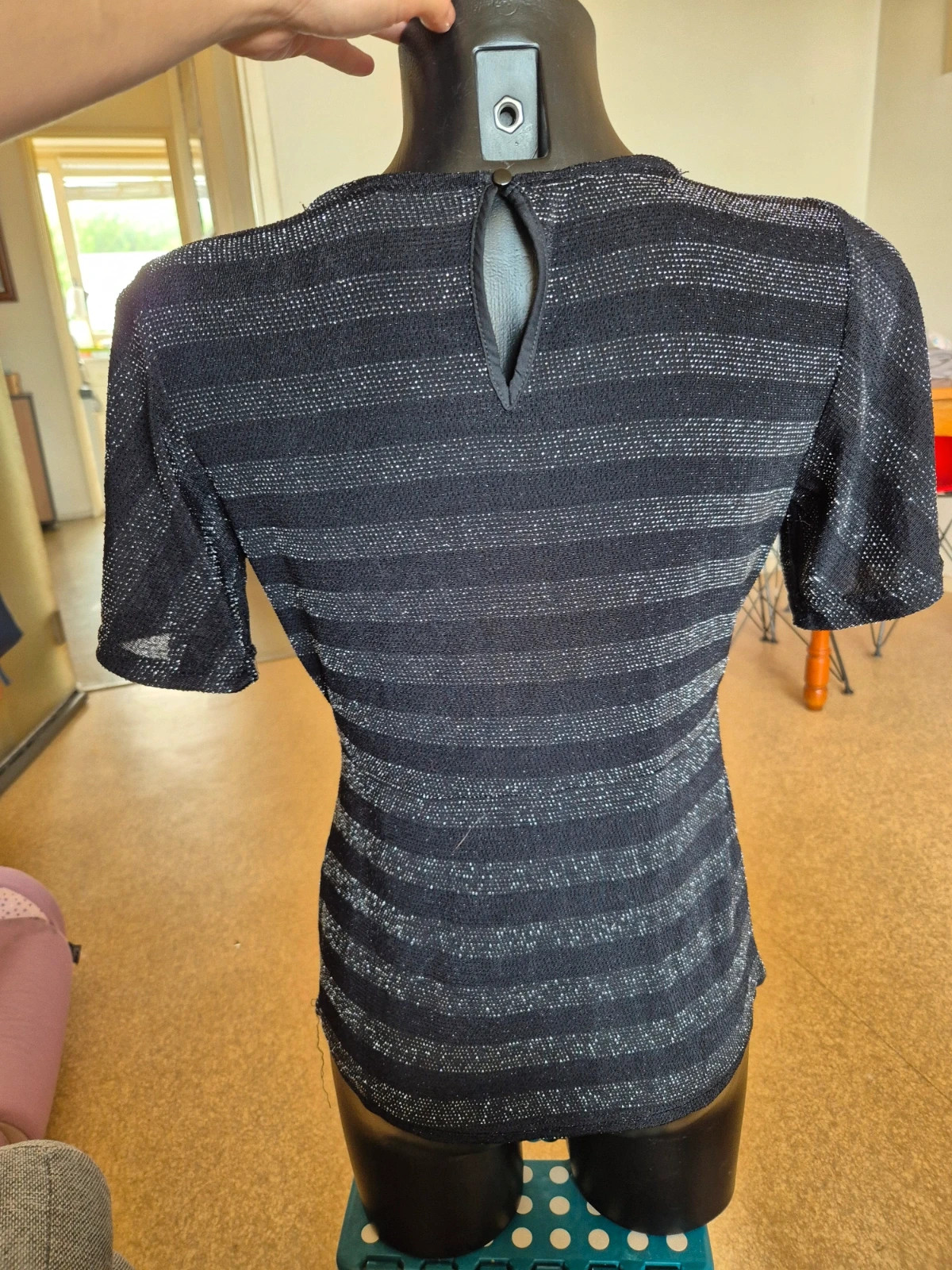 Jolie haut taille 1 noir - comme neuf – taille S / 36 / 8 4