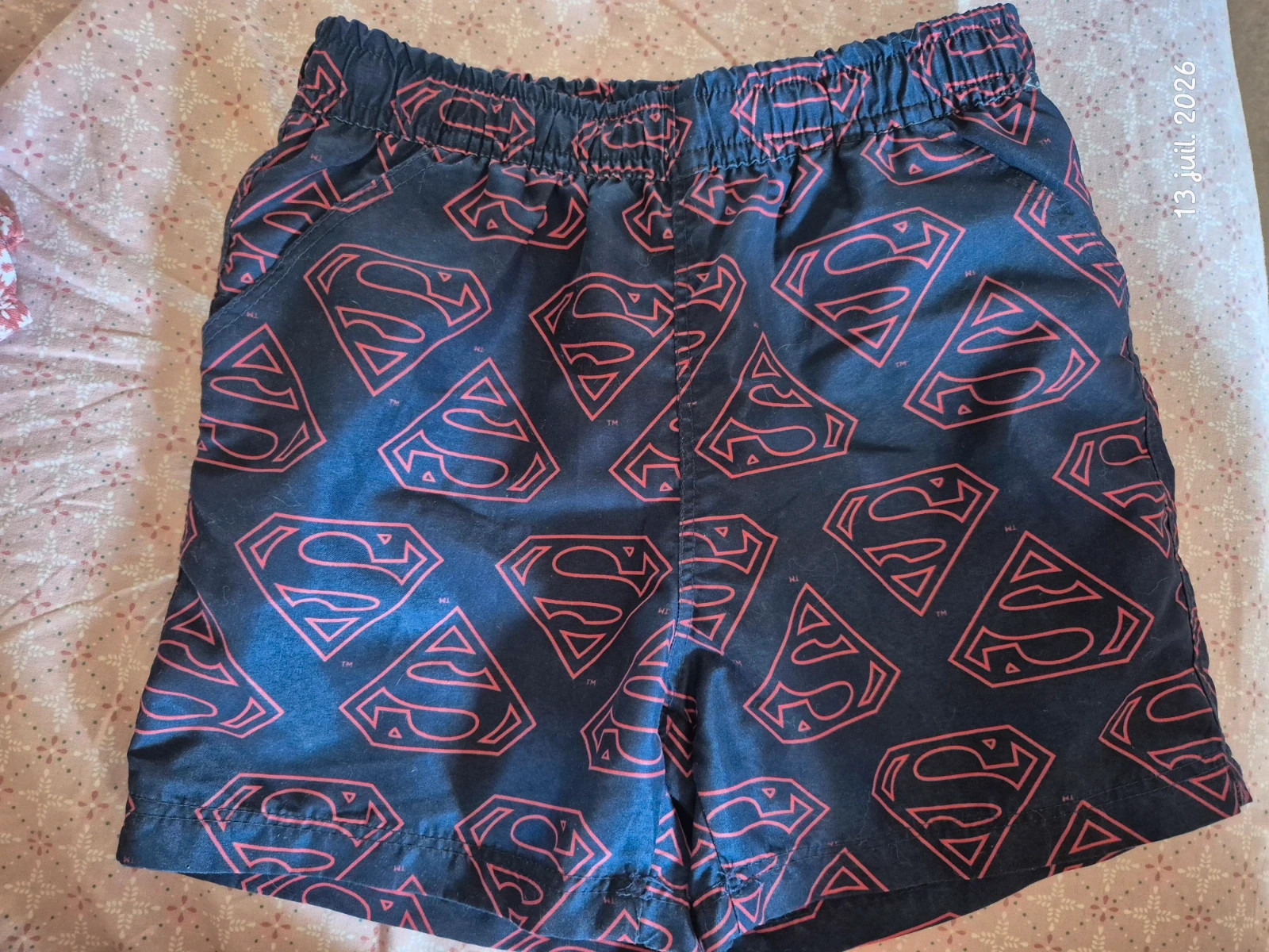 Short de bain garçon marvel 7-8ans