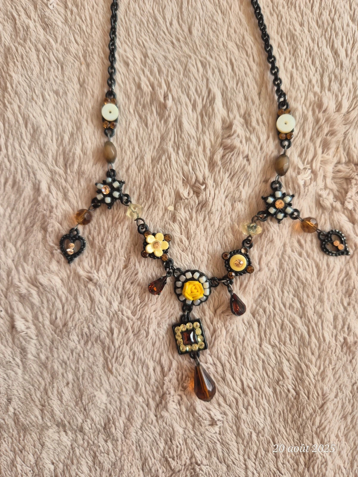Jolie collier style vintage 2