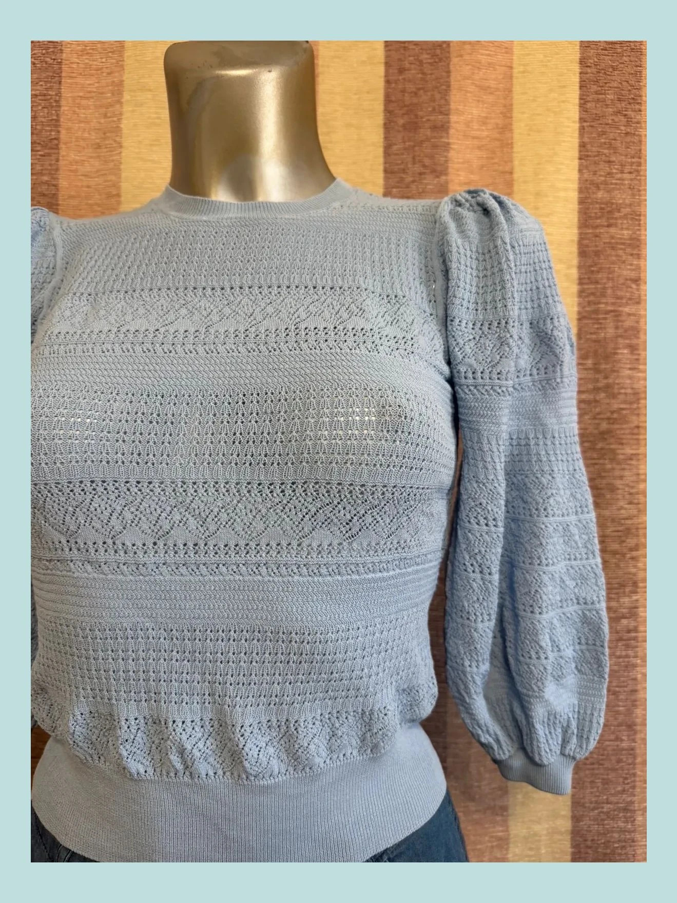 Blusa punto de Zara talla S 🍀 – Zara – taille S / 36 / 8 3