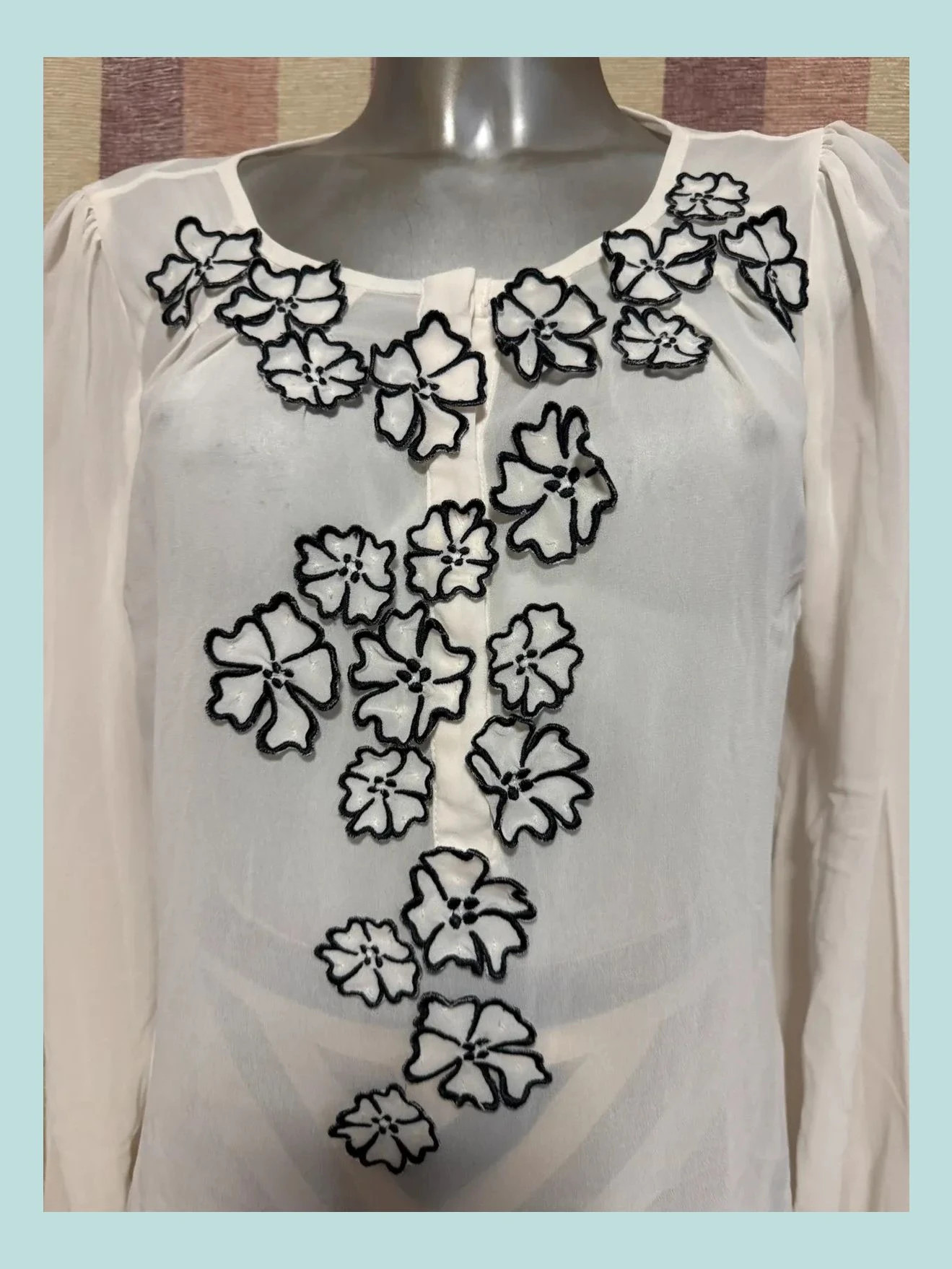 Blusa con flores fe la marca Principles , talla 42 🍀 – Principles – taille XL / 42 / 14 3