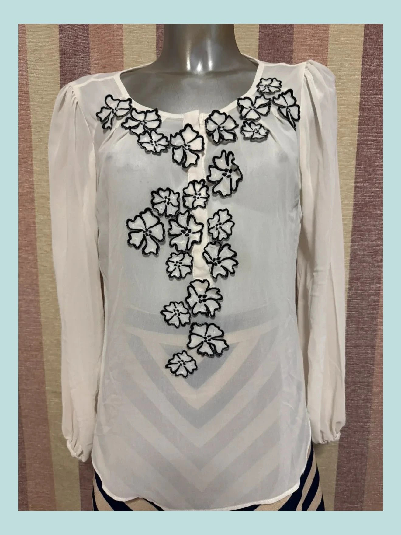 Blusa con flores fe la marca Principles , talla 42 🍀 – Principles – taille XL / 42 / 14 2