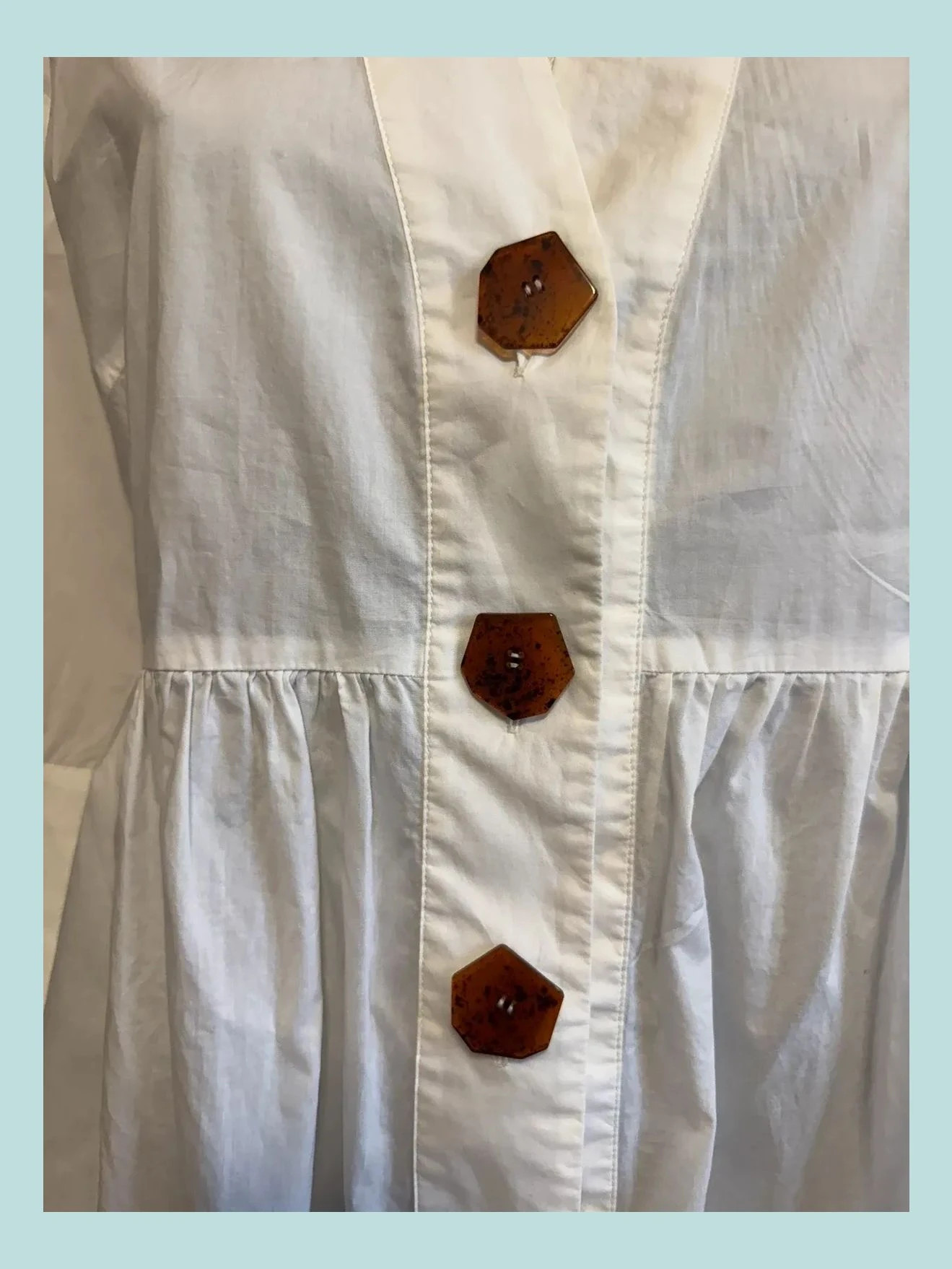 Camisa algodón oversize De Alba conde talla 40 🍀 – Alba Conde – taille L / 40 / 12 3