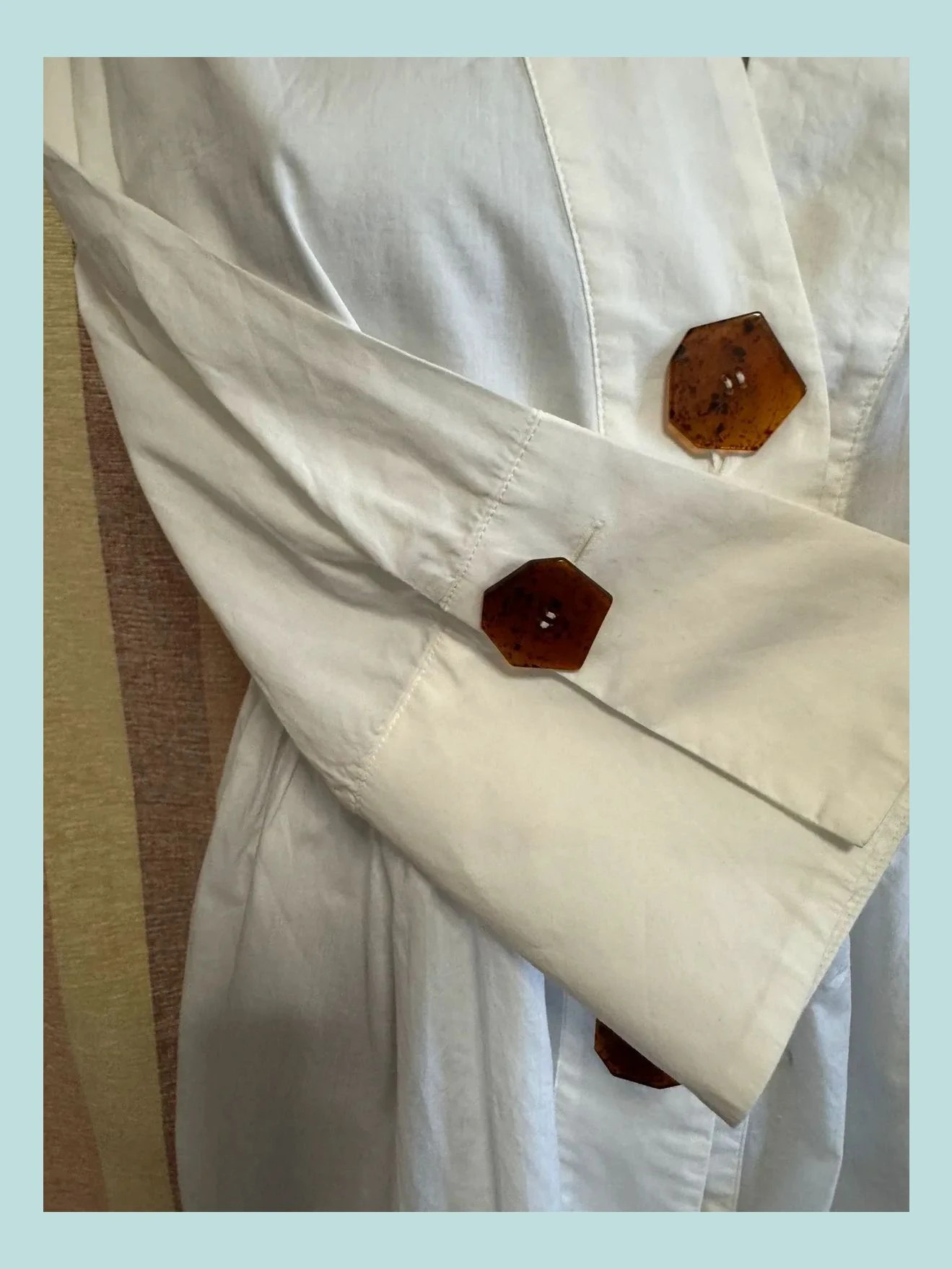 Camisa algodón oversize De Alba conde talla 40 🍀 – Alba Conde – taille L / 40 / 12 4