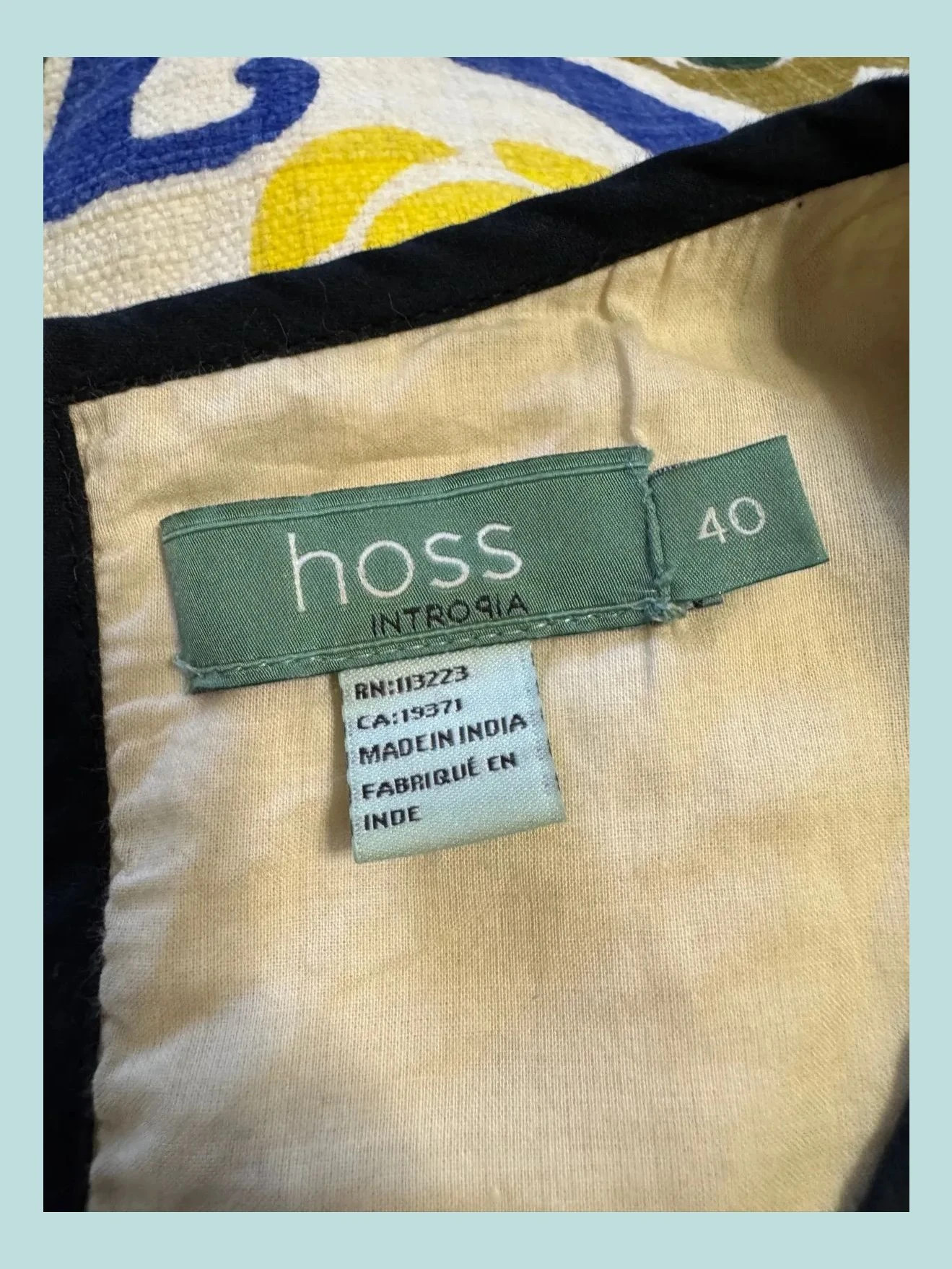 Vestido estampado marca Hoss intropia talla 40 🍀 – Hoss Intropia – taille L / 40 / 12 5