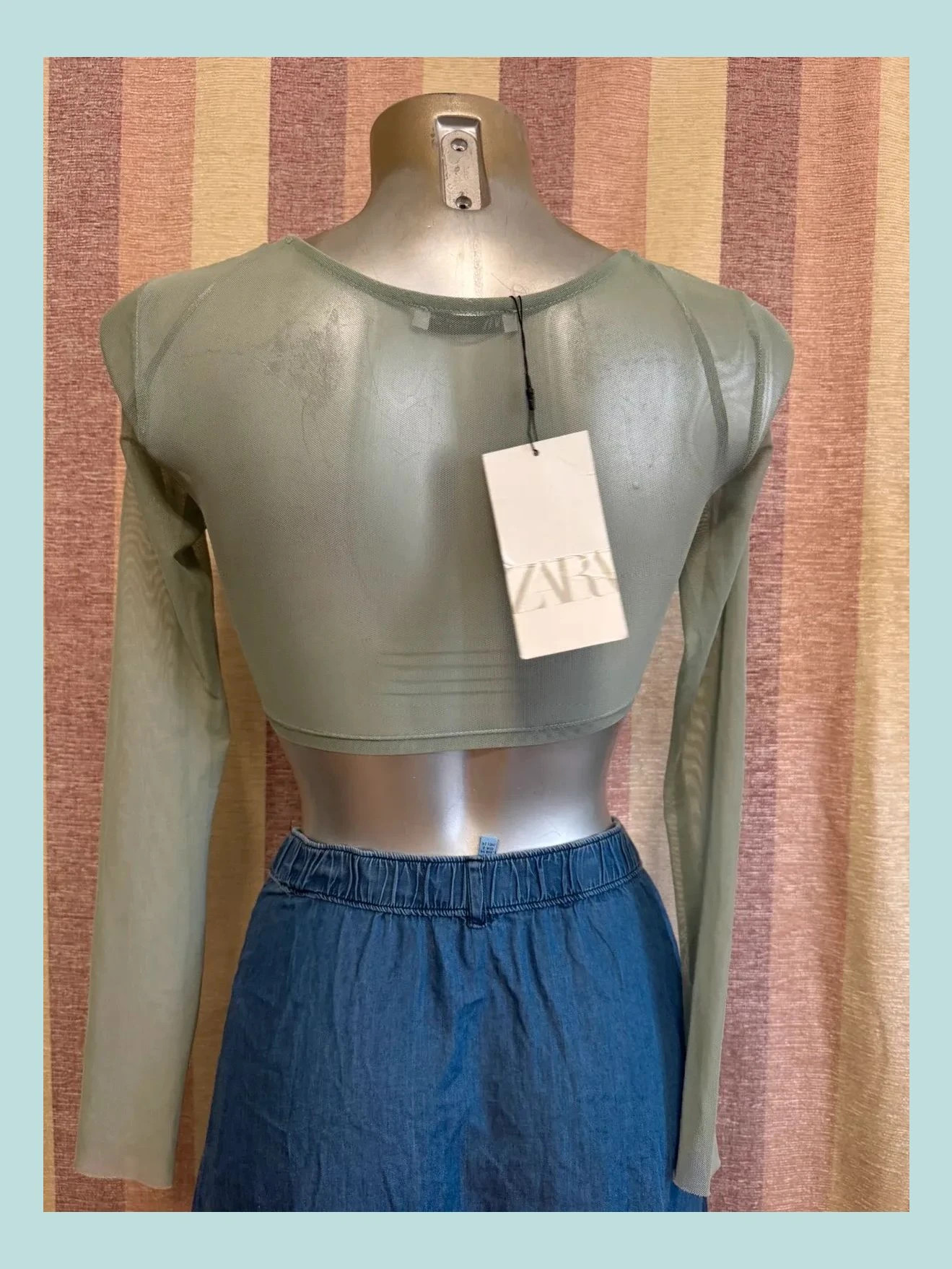 Crop top de Zara talla S 🍀 – Zara – taille S / 36 / 8 4