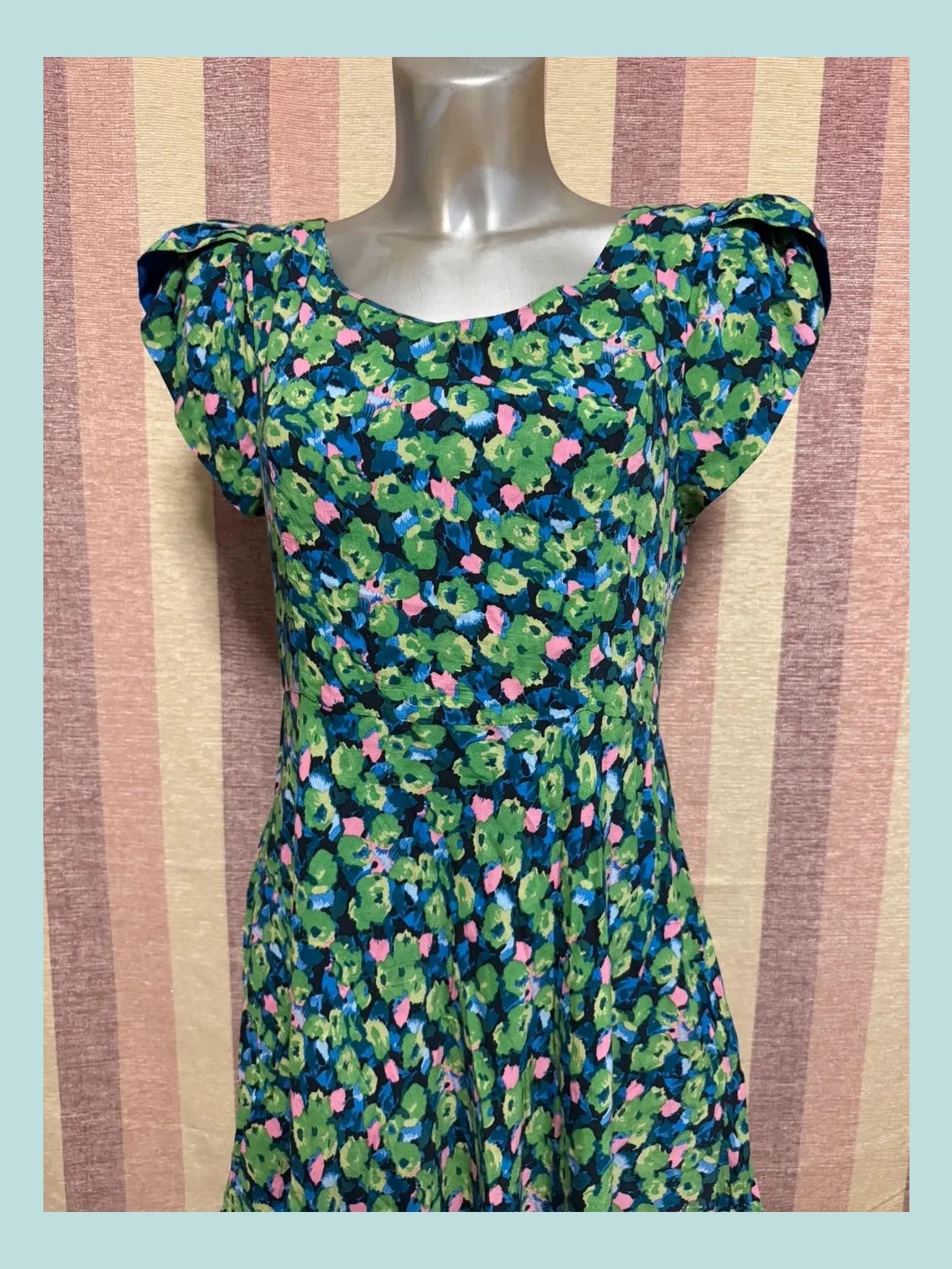 Vestido verano tela viscosa marca Louche talla M 🍀 – Louche – taille M / 38 / 10 3