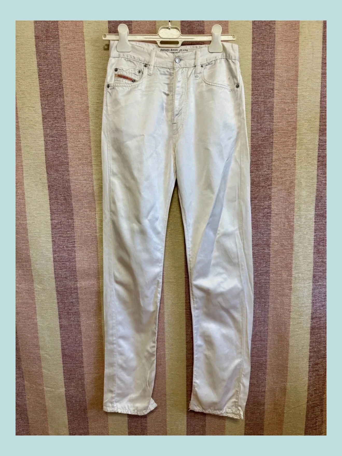 Pantalones raso boyfriend vintage de marca Diésel talla 38 🍀