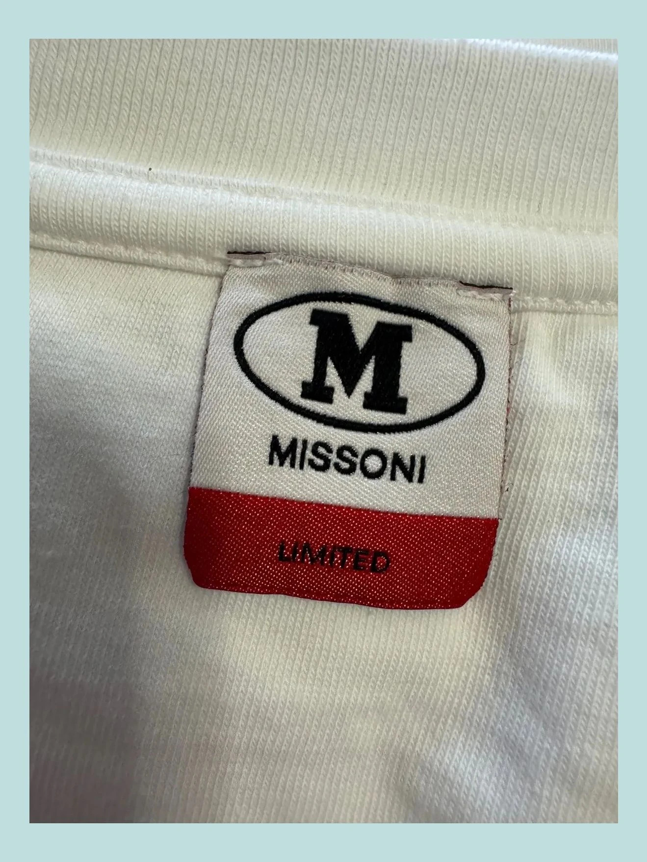 Camiseta 100% algodón de marca Missoni, talla S 🍀 – Missoni – taille S / 36 / 8 5