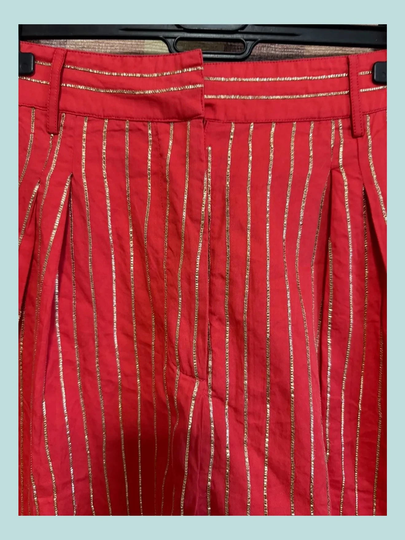Short algodón con brillo marca Mane , talla 44 🍀 – Mane – taille XXL / 44 / 16 4