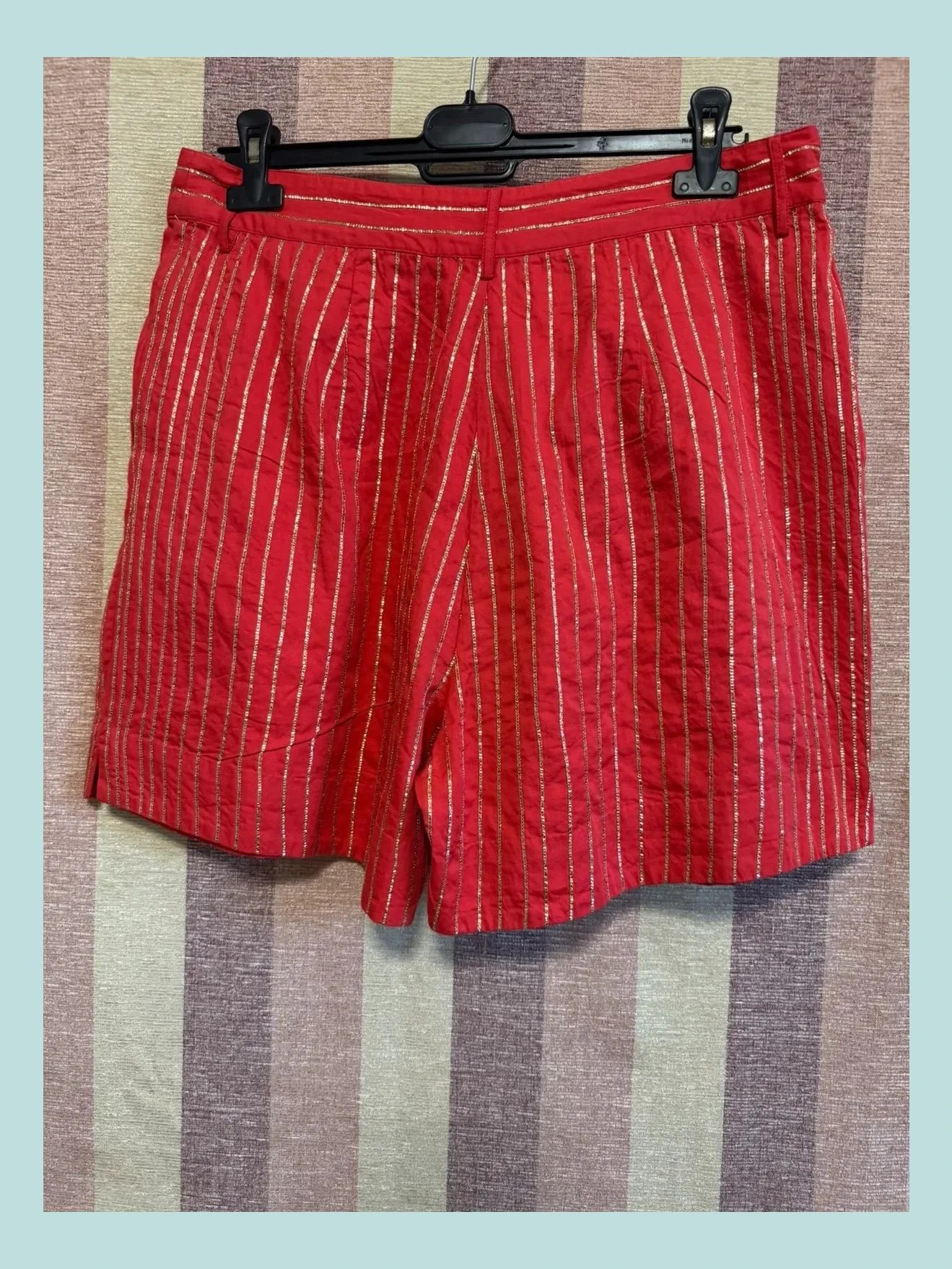 Short algodón con brillo marca Mane , talla 44 🍀 – Mane – taille XXL / 44 / 16 5
