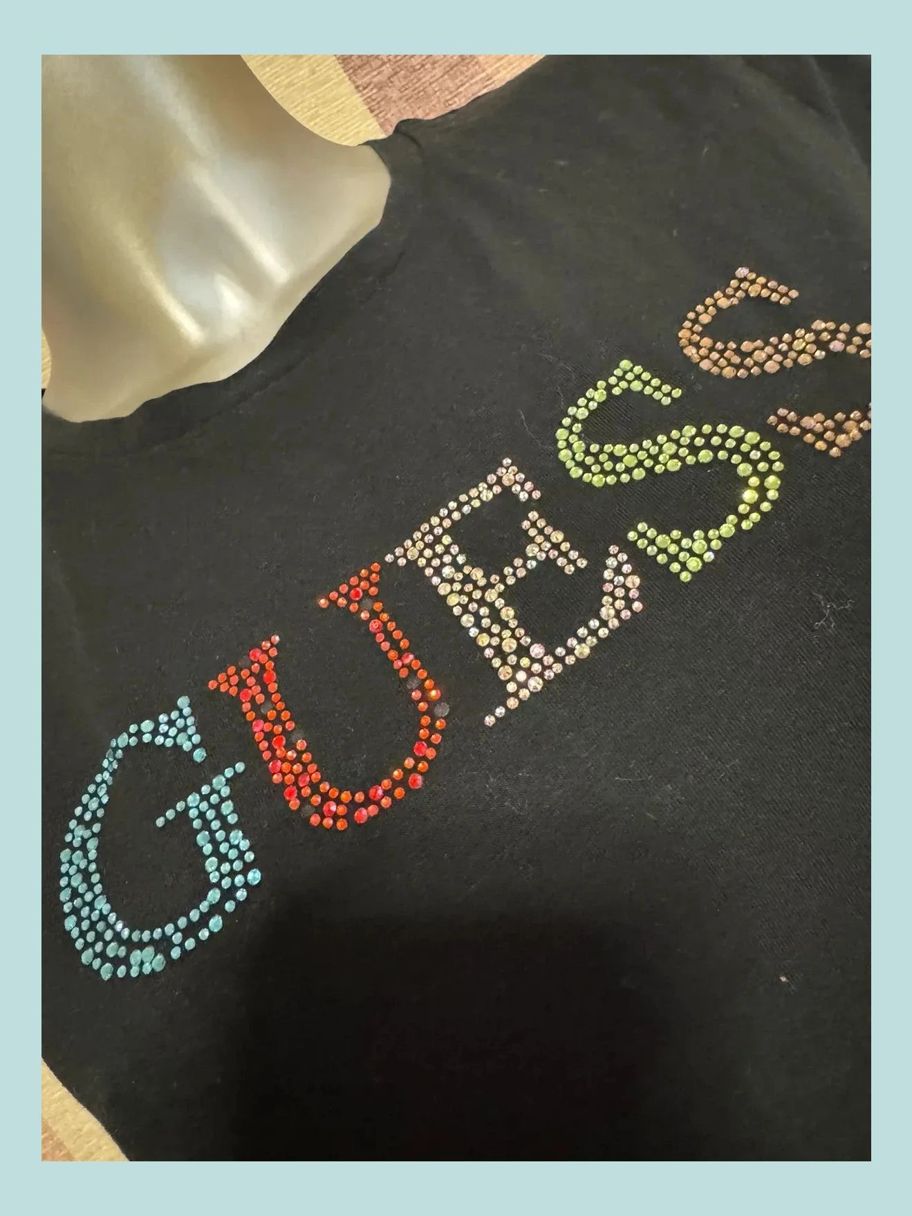 Camiseta algodón marca Guess , talla M 🍀 – GUESS – taille M / 38 / 10 3