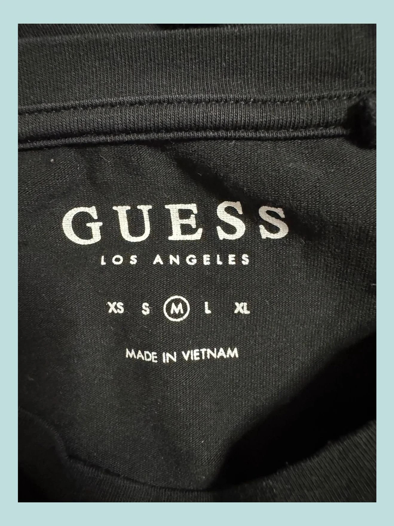 Camiseta algodón marca Guess , talla M 🍀 – GUESS – taille M / 38 / 10 4
