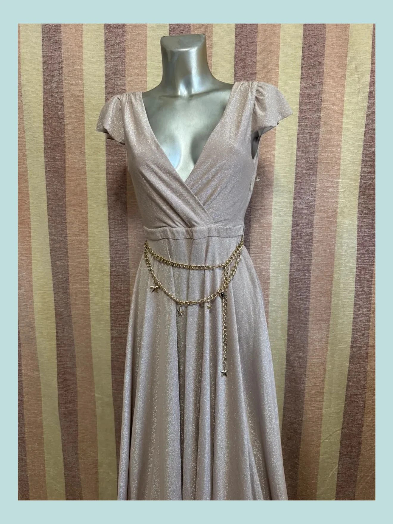 Vestido largo brillo para fiesta de marca Liu-jo, talla 36 , tela elástica 🍀 – Liu Jo – taille S / 36 / 8 3