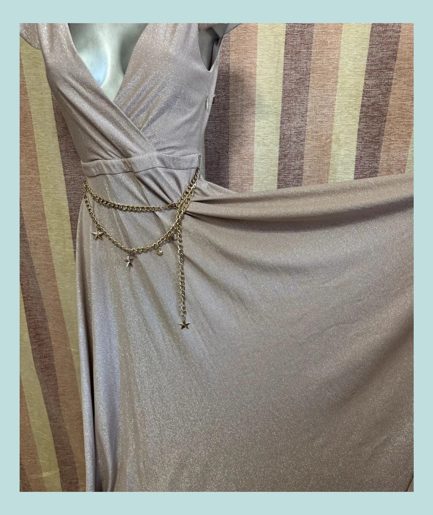 Vestido largo brillo para fiesta de marca Liu-jo, talla 36 , tela elástica 🍀 – Liu Jo – taille S / 36 / 8 5