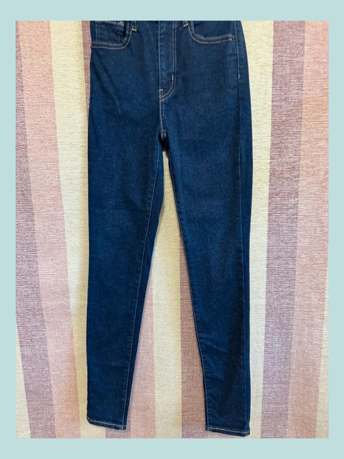 Vaqueros Levis cintura alta , elástico, talla 34 🍀 – Levi's – taille XS / 34 / 6 2