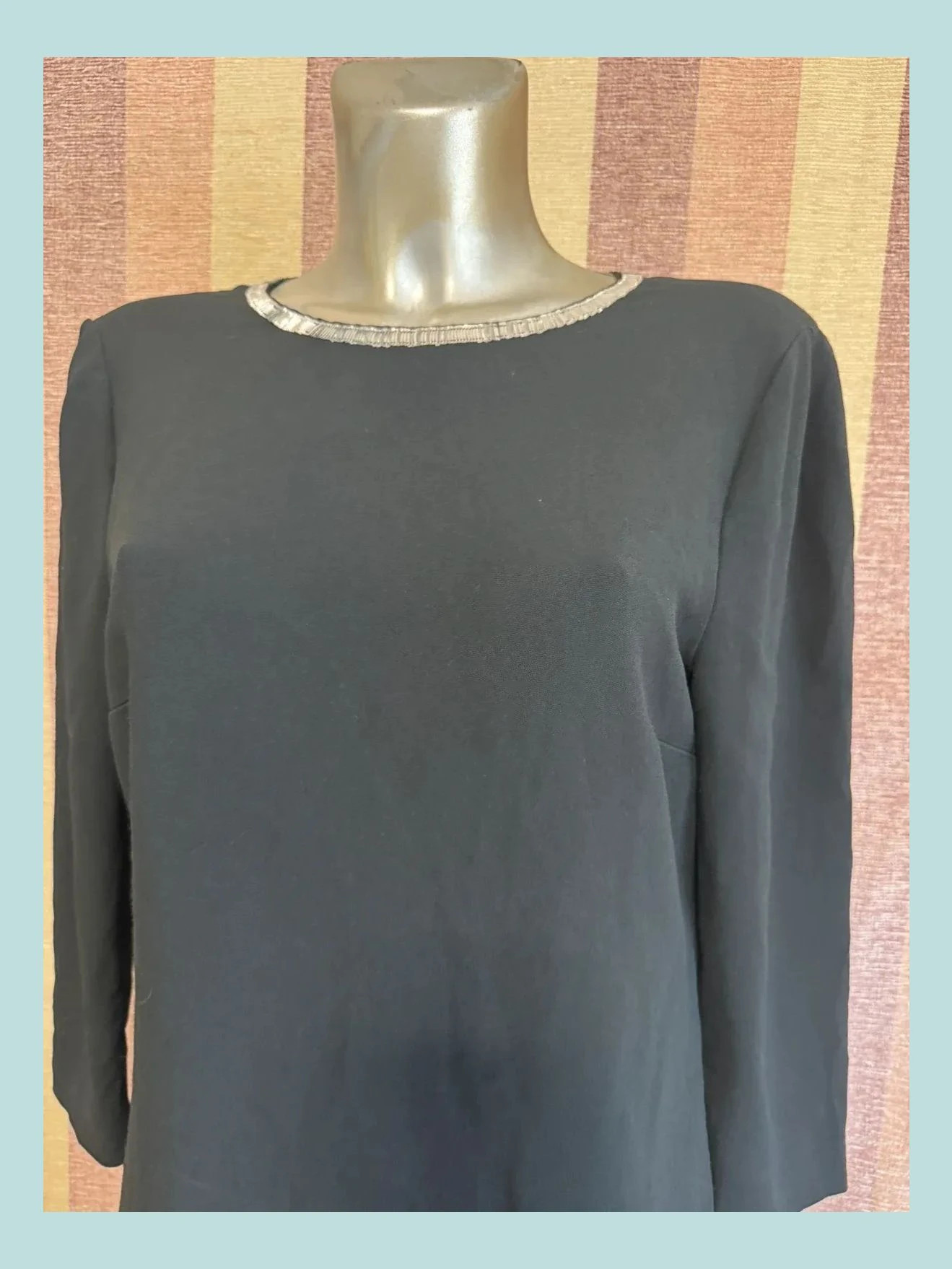 Vestido negro con brillos de dsquared2 , talla 42 Italia 🍀 – Dsquared2 – taille M / 38 / 10 3