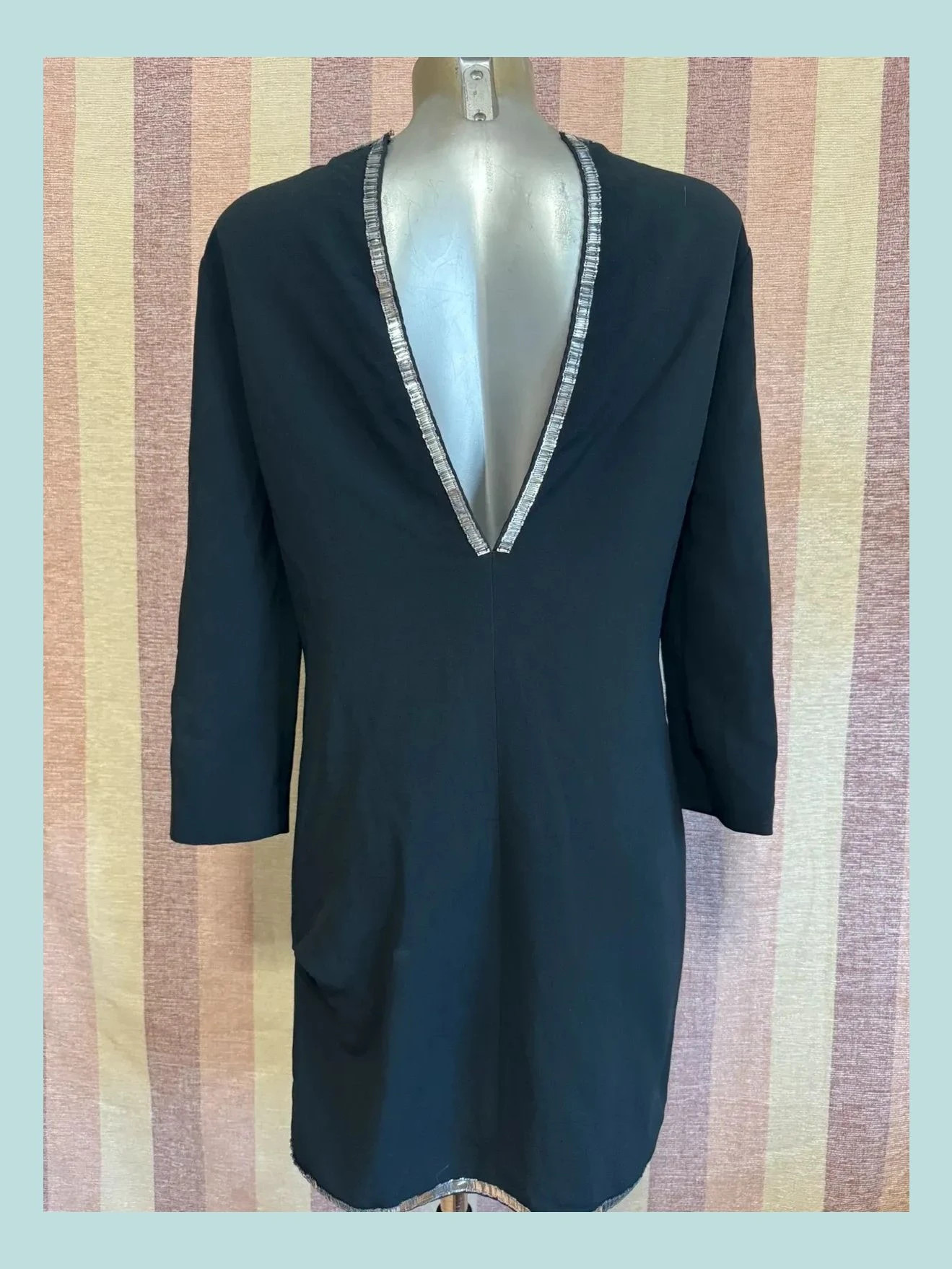 Vestido negro con brillos de dsquared2 , talla 42 Italia 🍀 – Dsquared2 – taille M / 38 / 10 5