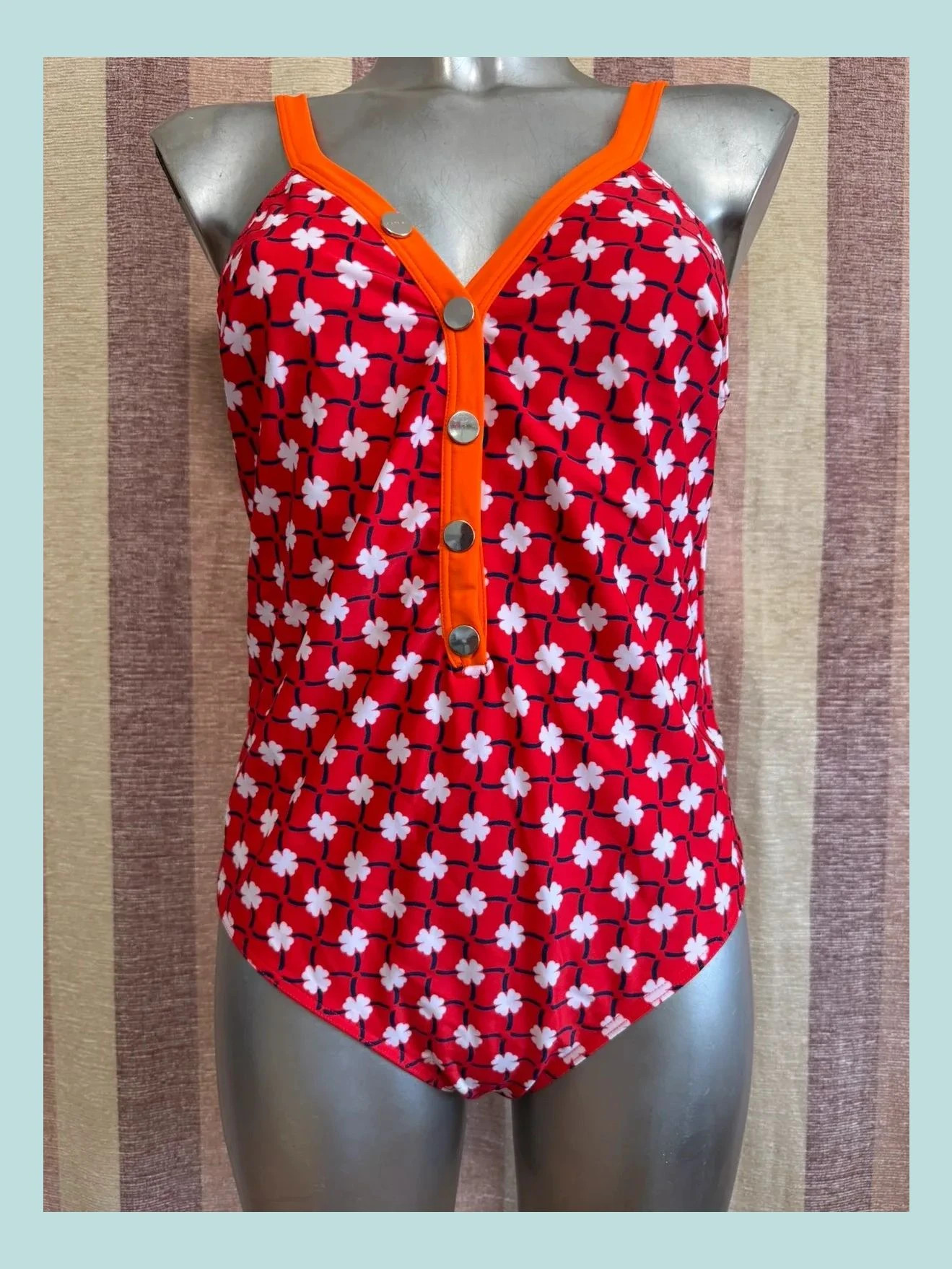Bañador flores estilo retro de marca Carven , talla 42 🍀 – Carven – taille XL / 42 / 14 2