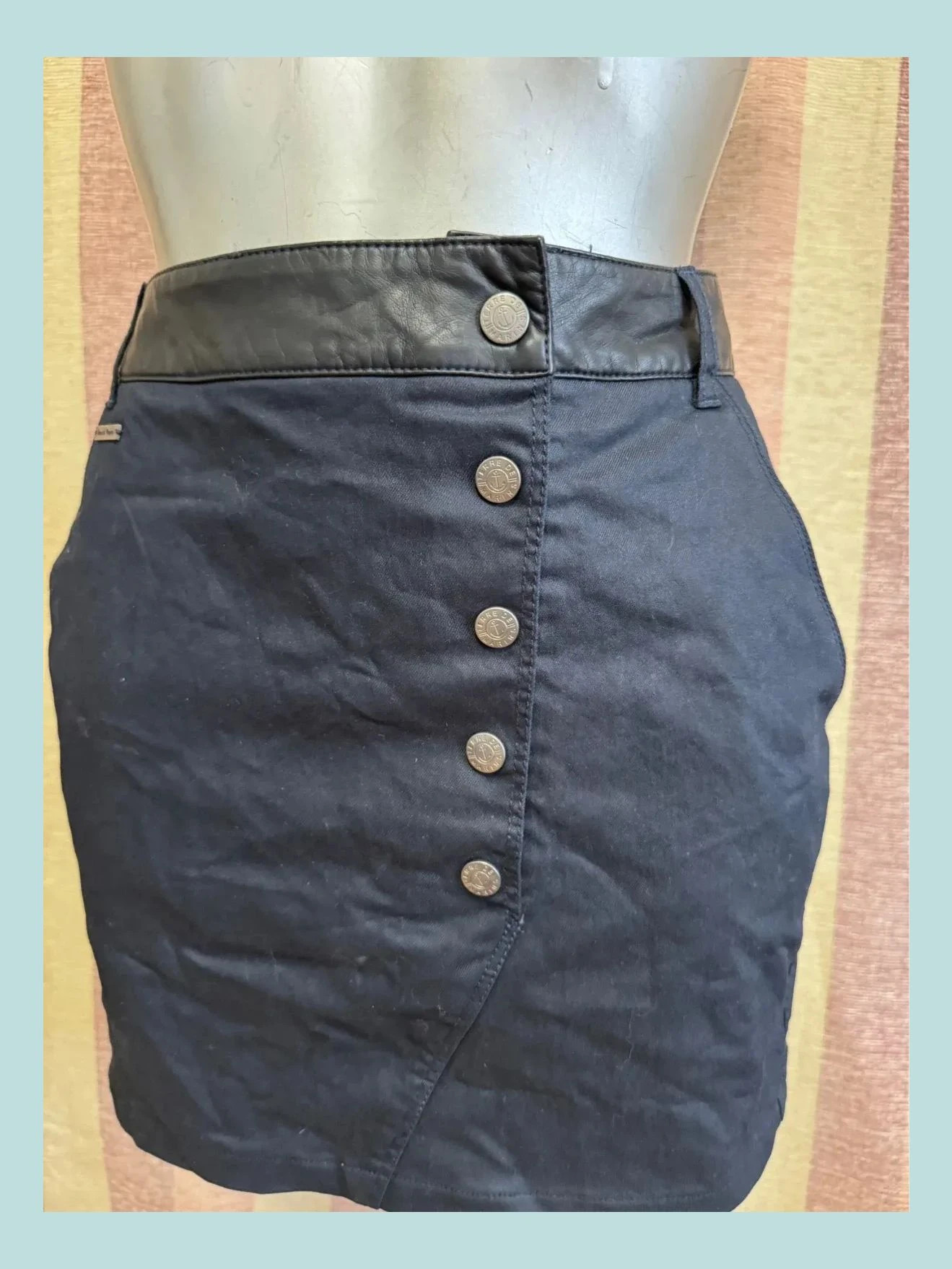 Mini falda vaquera marca terre de marins , talla 36 🍀 – Terre de Marins – taille S / 36 / 8 2
