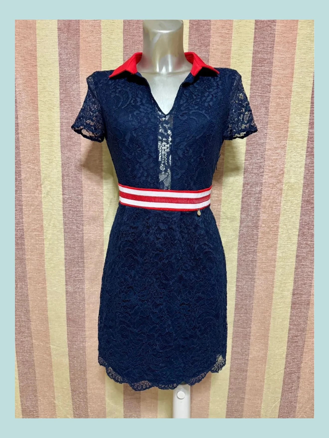 Vestido encaje rinascimento talla S 🍀