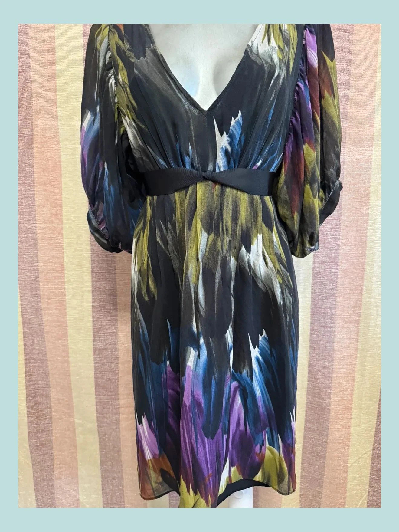 Vestido seda 100% marca Ted Baker, talla L 🍀 – Ted Baker – taille L / 40 / 12 2