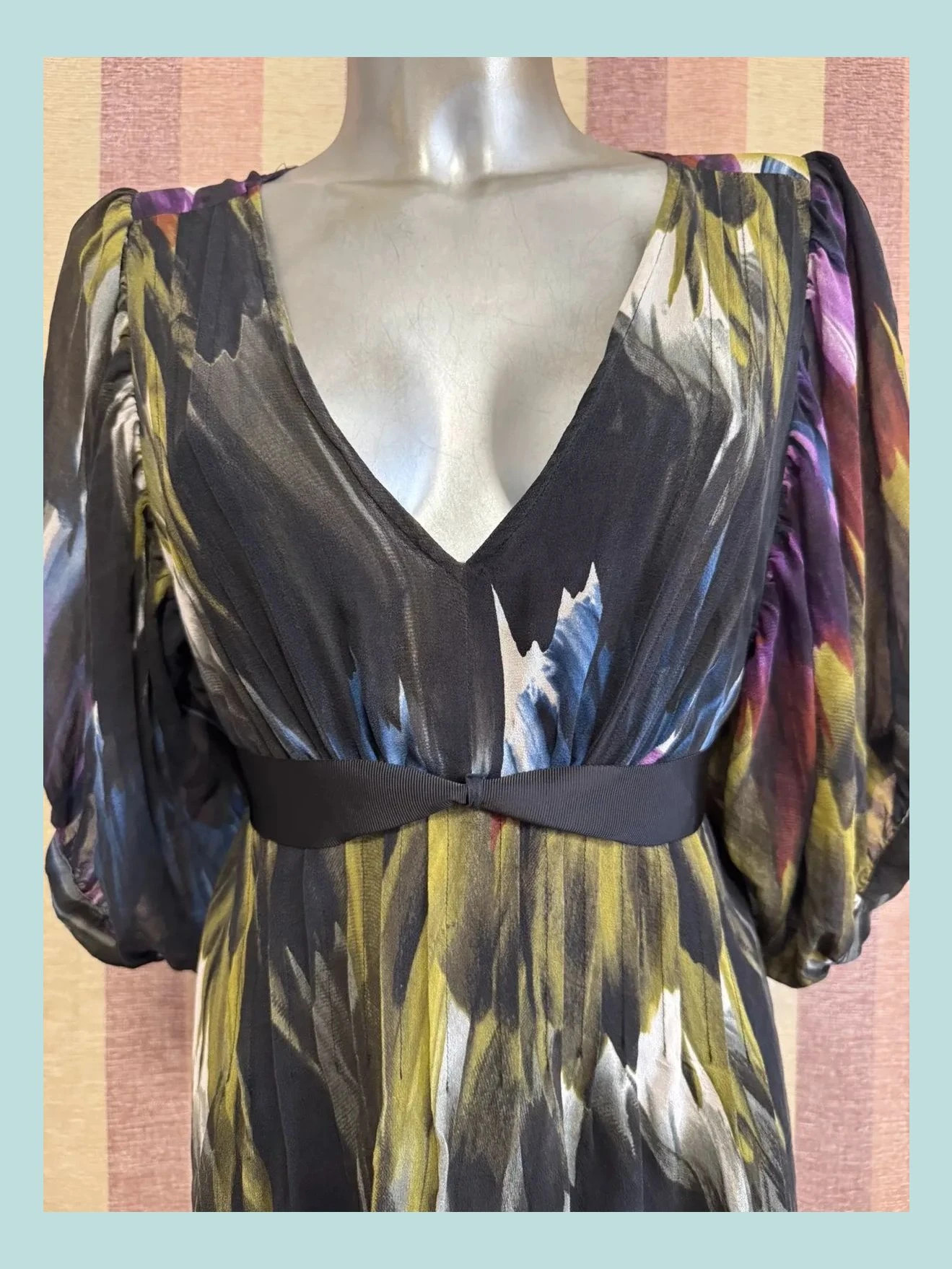 Vestido seda 100% marca Ted Baker, talla L 🍀 – Ted Baker – taille L / 40 / 12 5