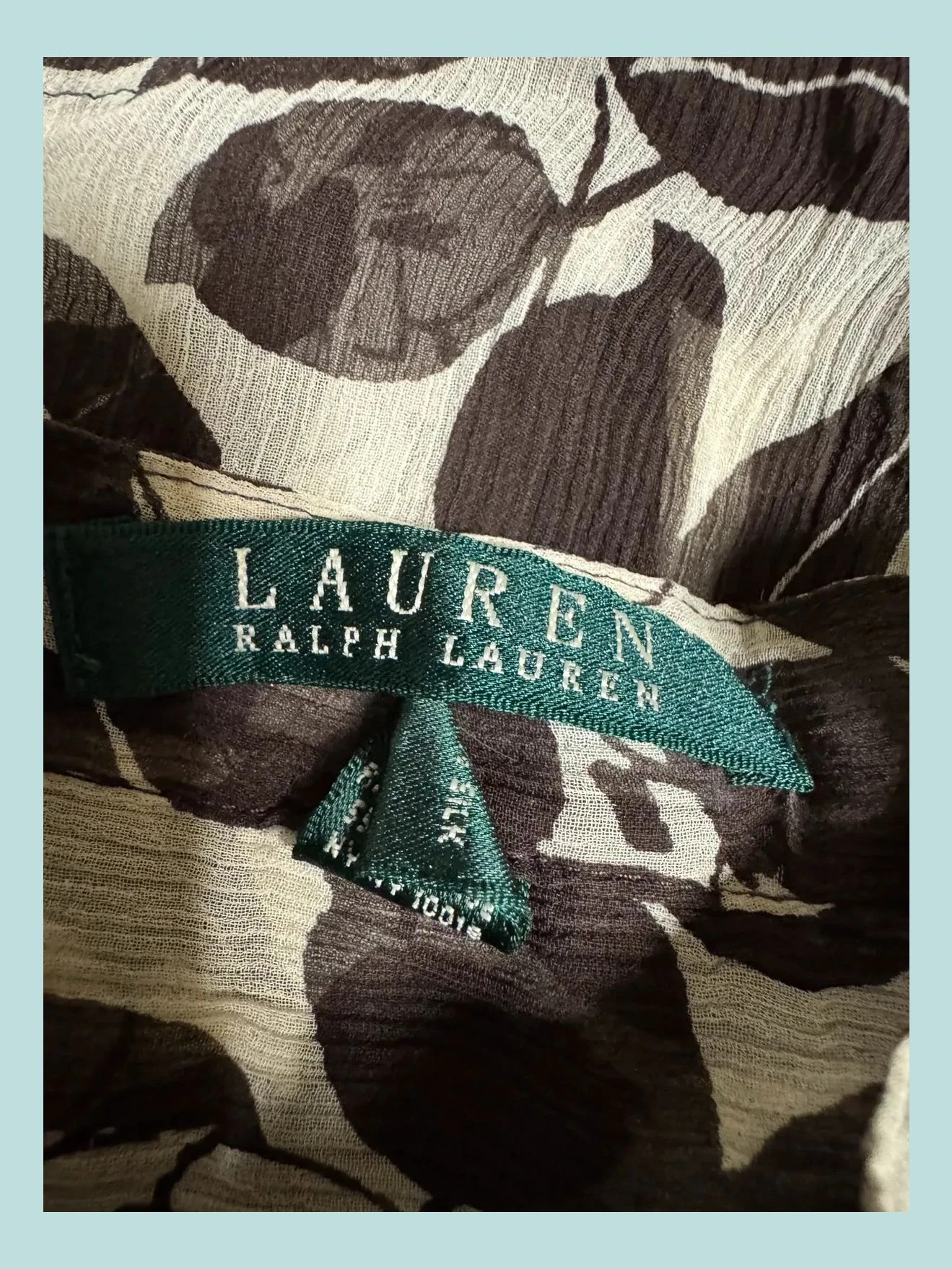 Blusa seda Ralph Lauren talla S 🍀 – Ralph Lauren – taille S / 36 / 8 4