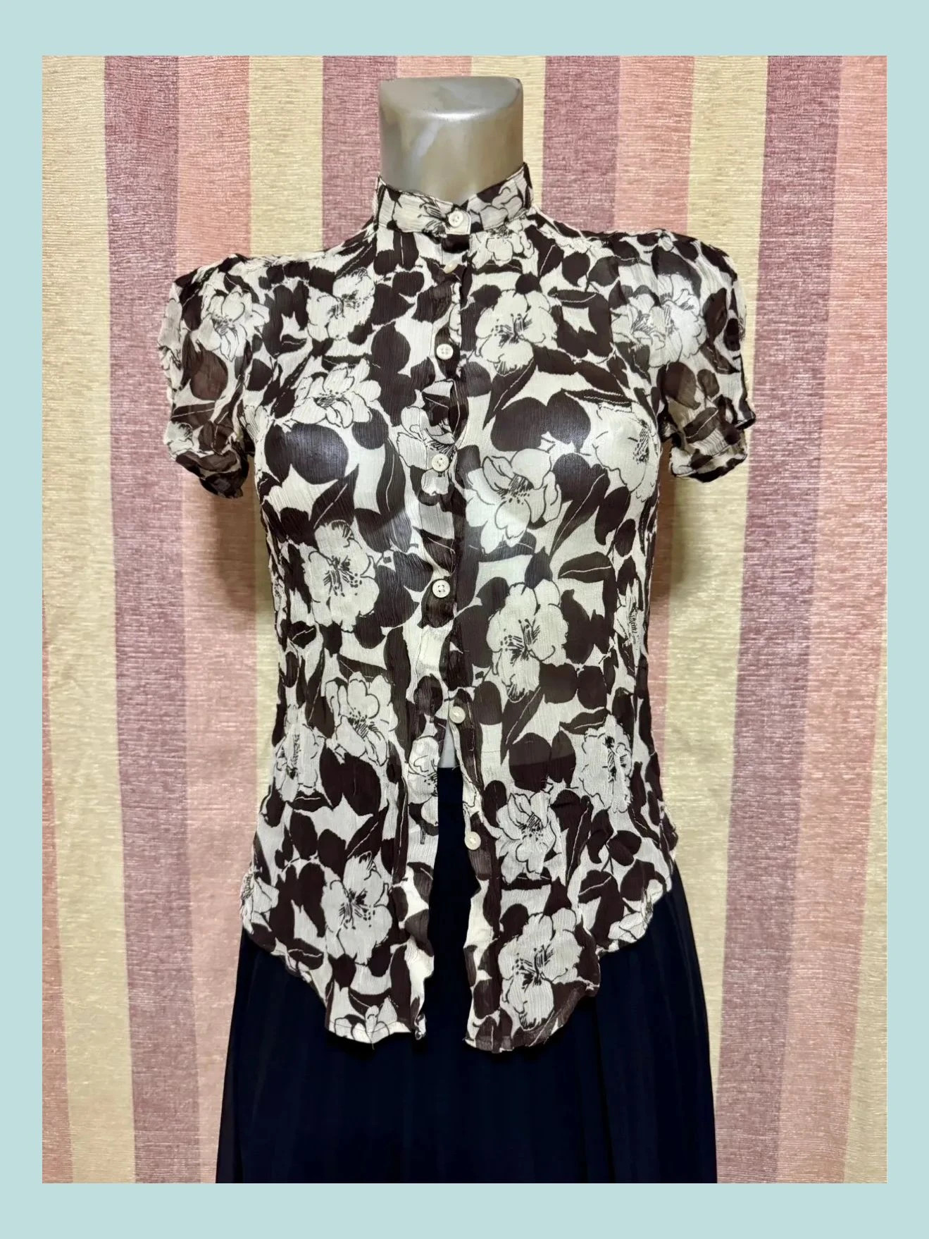 Blusa seda Ralph Lauren talla S 🍀 – Ralph Lauren – taille S / 36 / 8