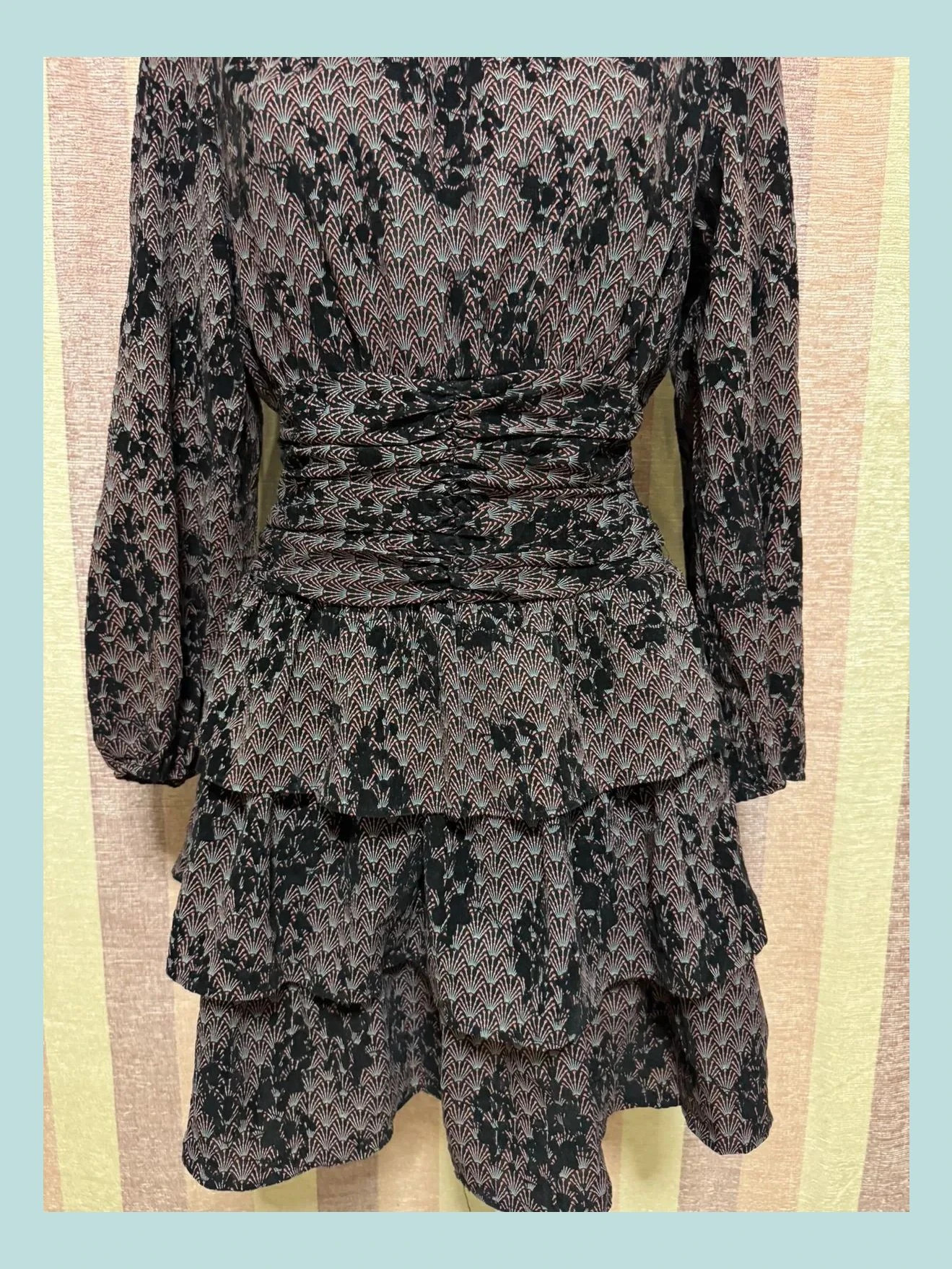 Vestido estampado flamant rose talla S 🍀 – Flamant Rose – taille S / 36 / 8 2