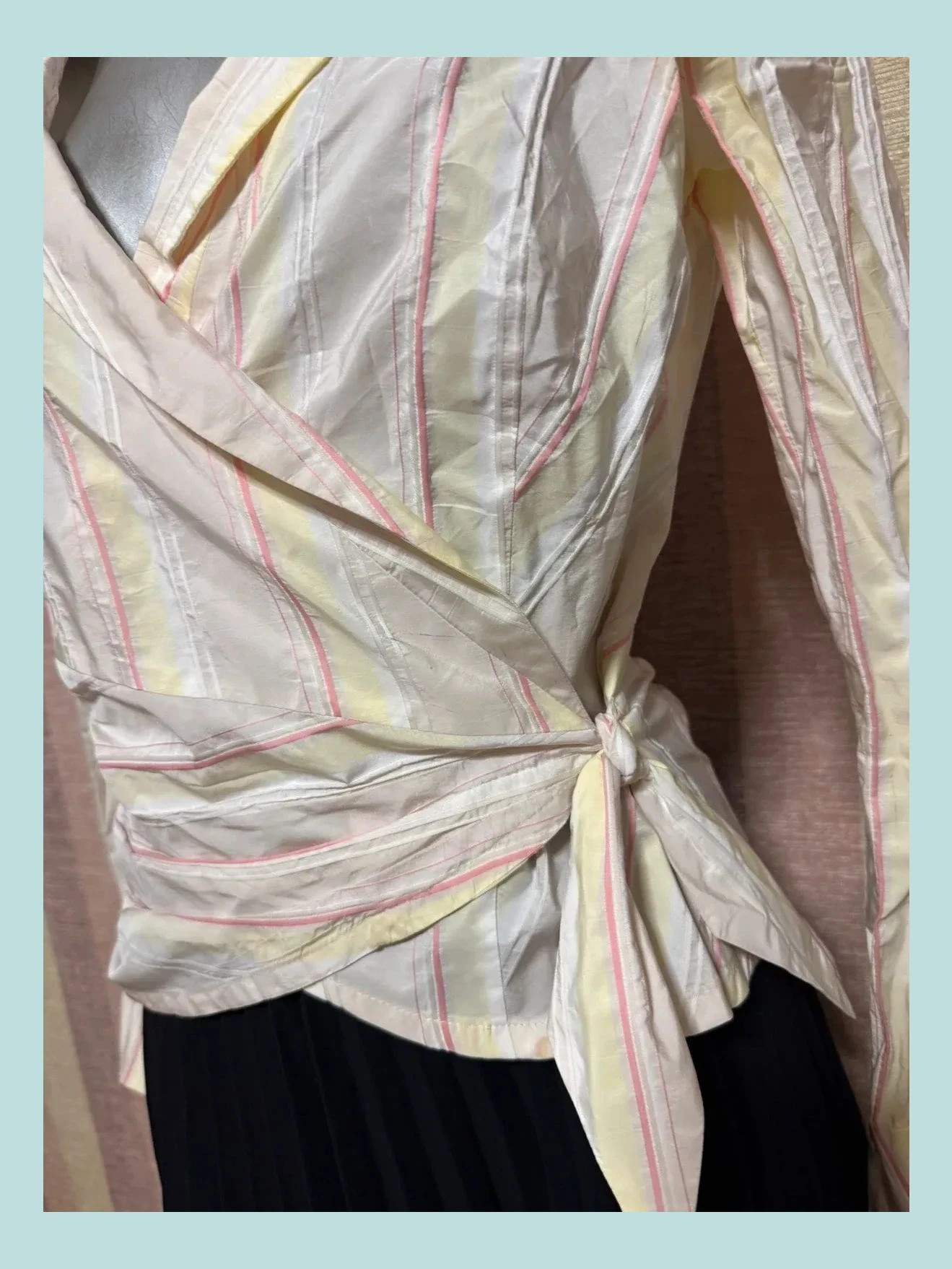 Blusa cruzada marca Sonja Kiefer talla S 🍀 – Sonja Kiefer – taille S / 36 / 8 4