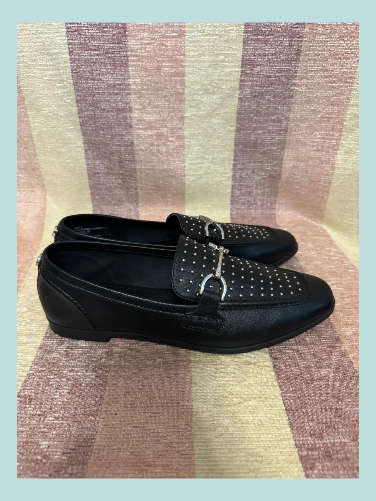 Mocasines piel negros con tachuelas de Steve Madden , número 39 🍀 – Steve Madden – taille 39 3