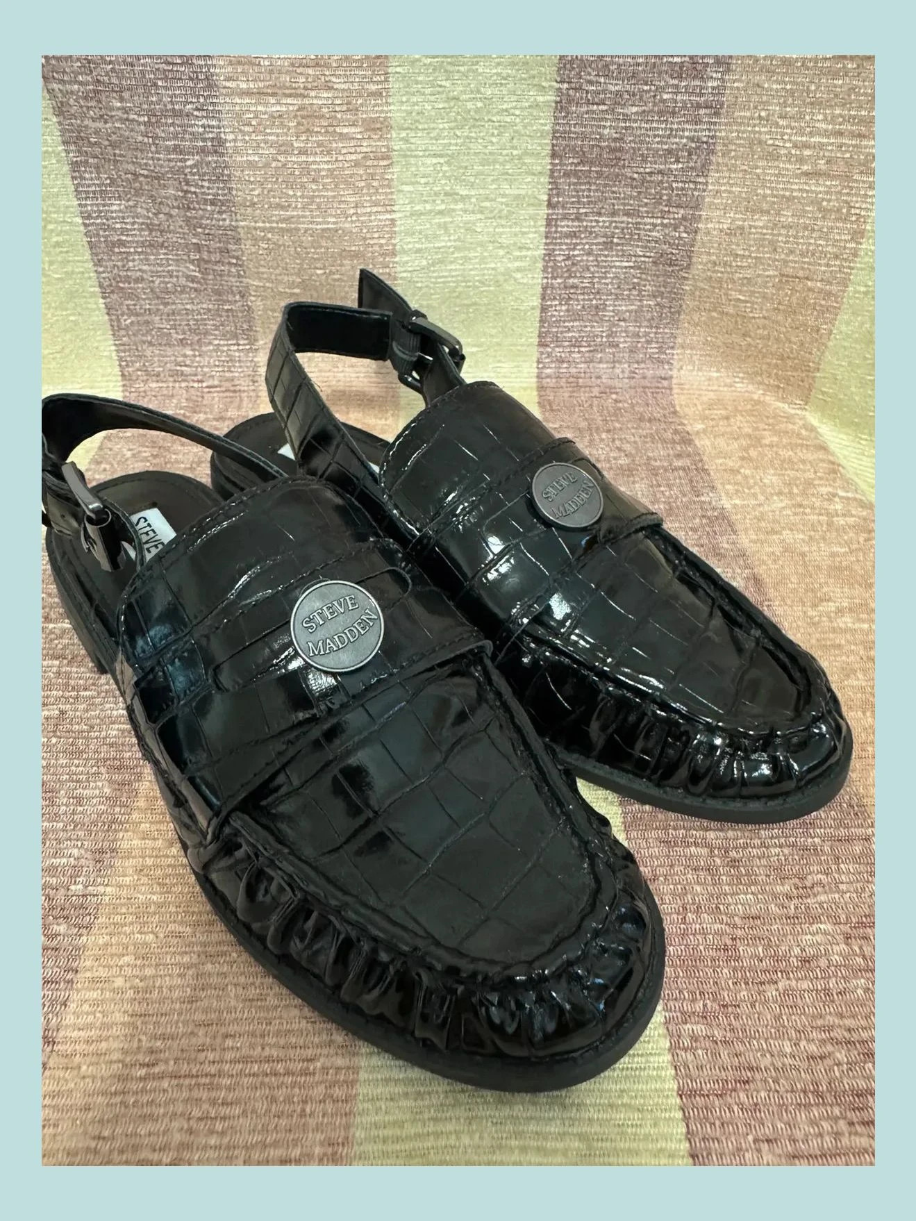 Mocasines charol destalonados de Steve Madden, número 37 🍀 – Steve Madden – taille 37 2