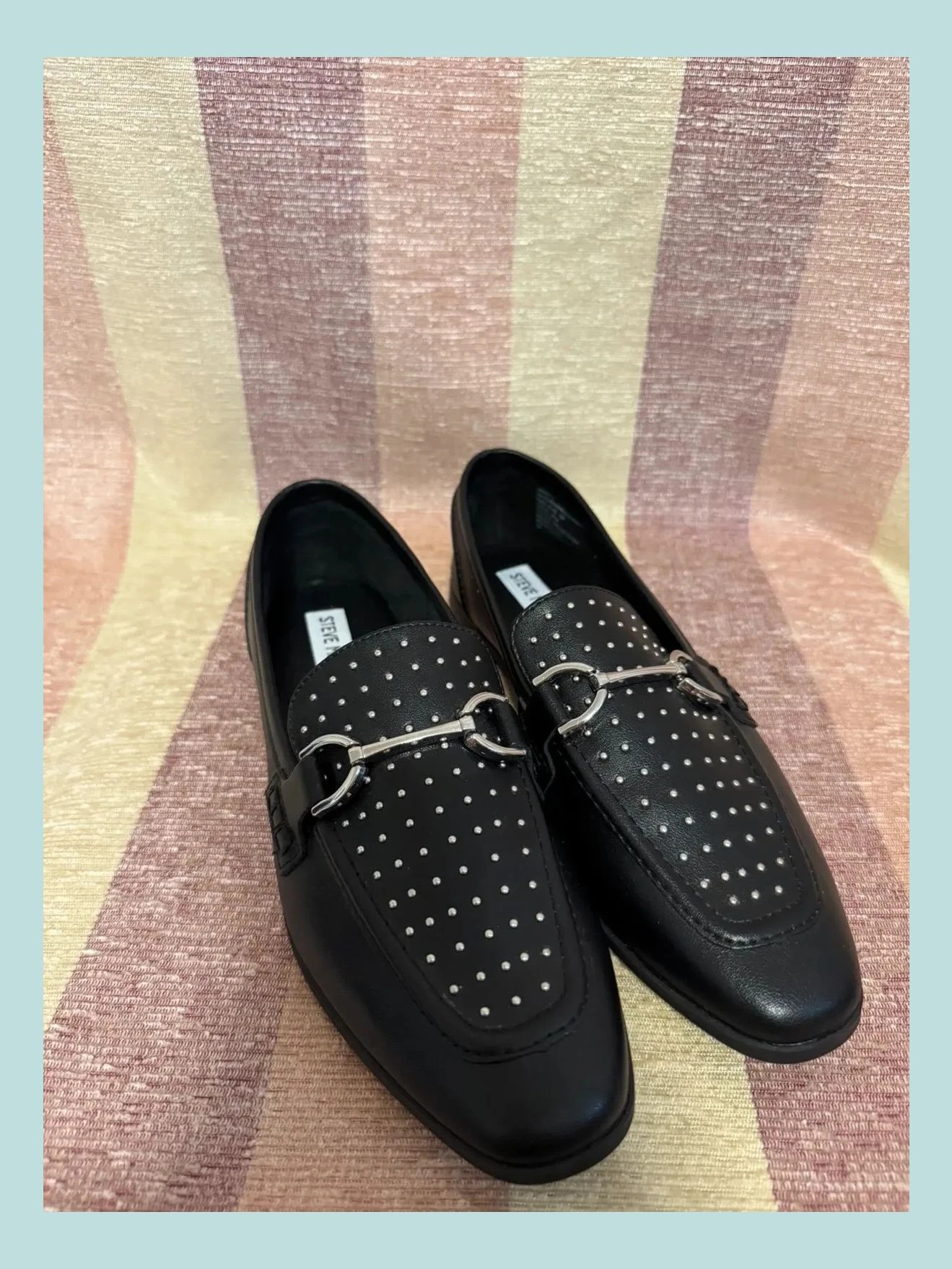 Mocasines piel negros con tachuelas de Steve Madden , número 39 🍀 – Steve Madden – taille 39 2