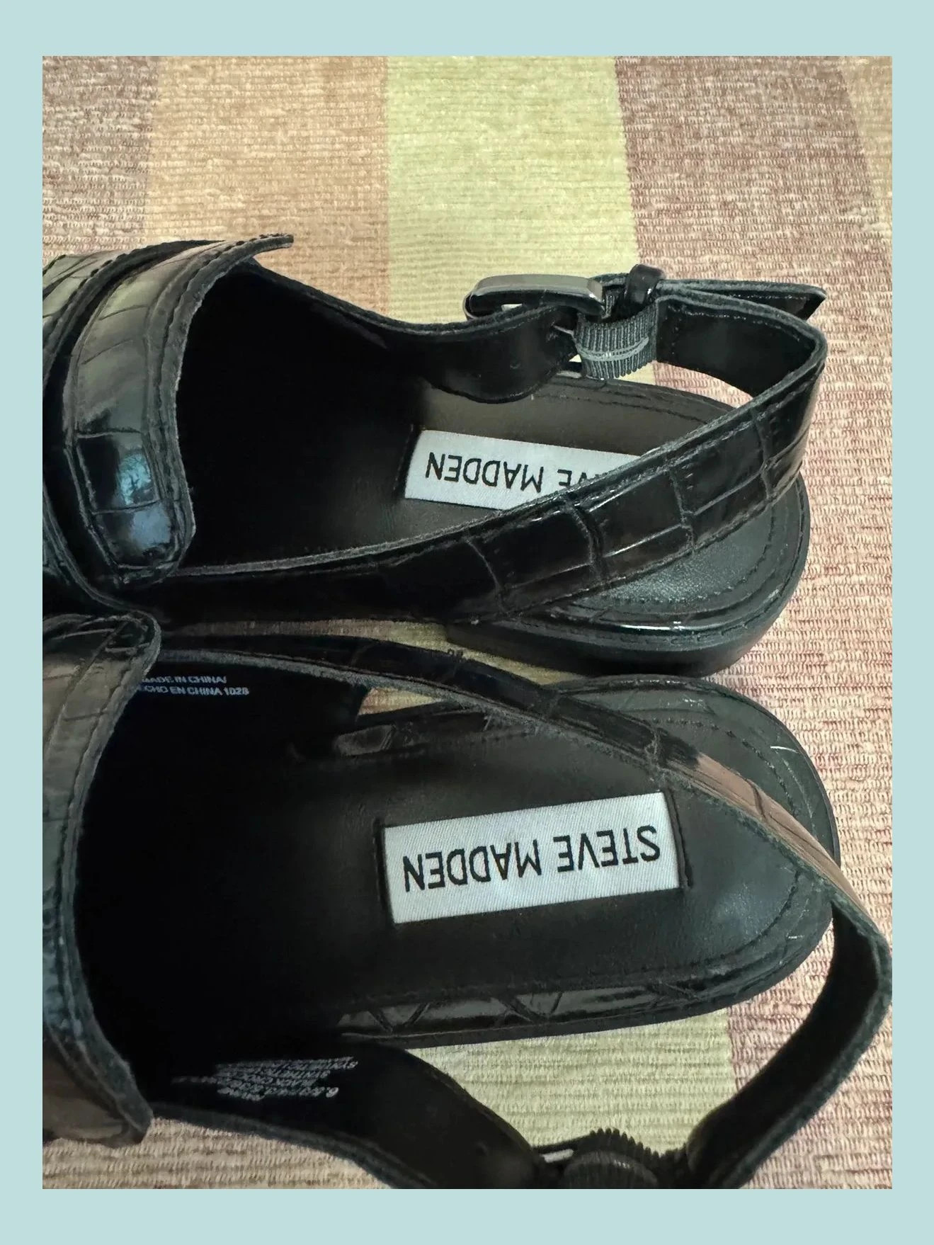 Mocasines charol destalonados de Steve Madden, número 37 🍀 – Steve Madden – taille 37 5