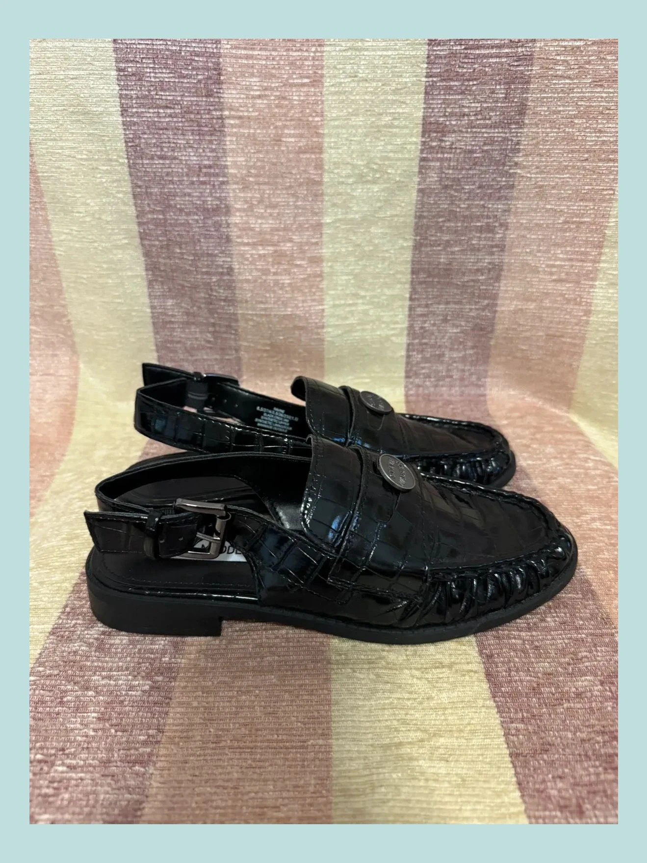 Mocasines charol destalonados de Steve Madden, número 37 🍀 – Steve Madden – taille 37 3