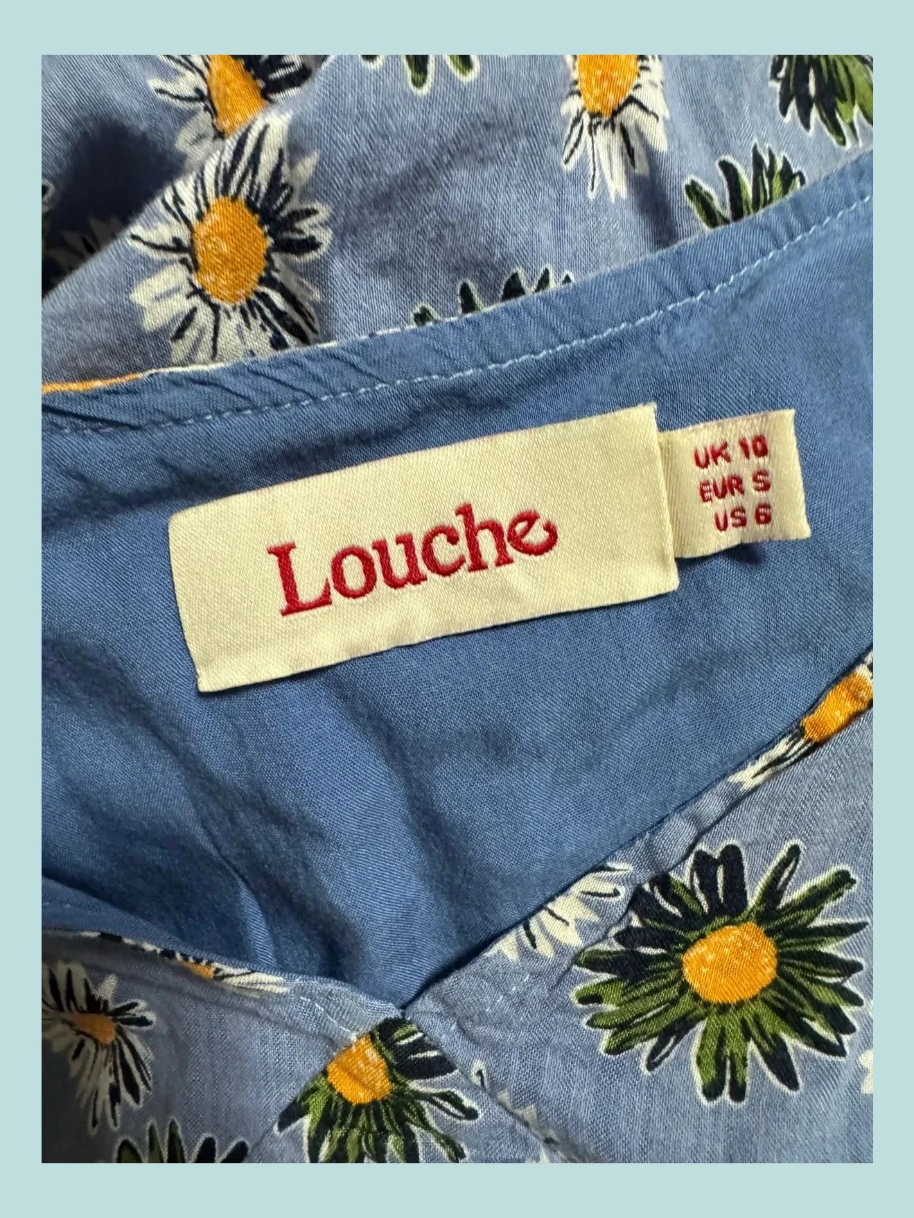 Vestido verano 100% viscosa de marca Louche , talla S 🍀 – Louche – taille S / 36 / 8 5