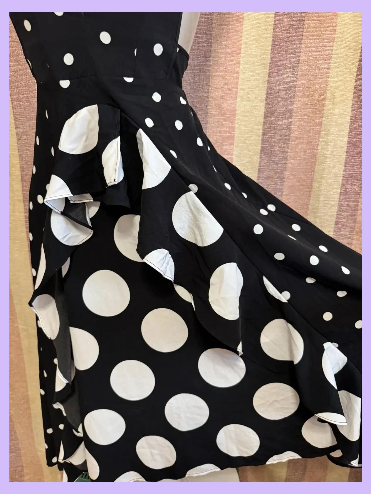 Vestido marca Topshop talla 34, estampado lunares 🍀 – Topshop – taille XS / 34 / 6 4