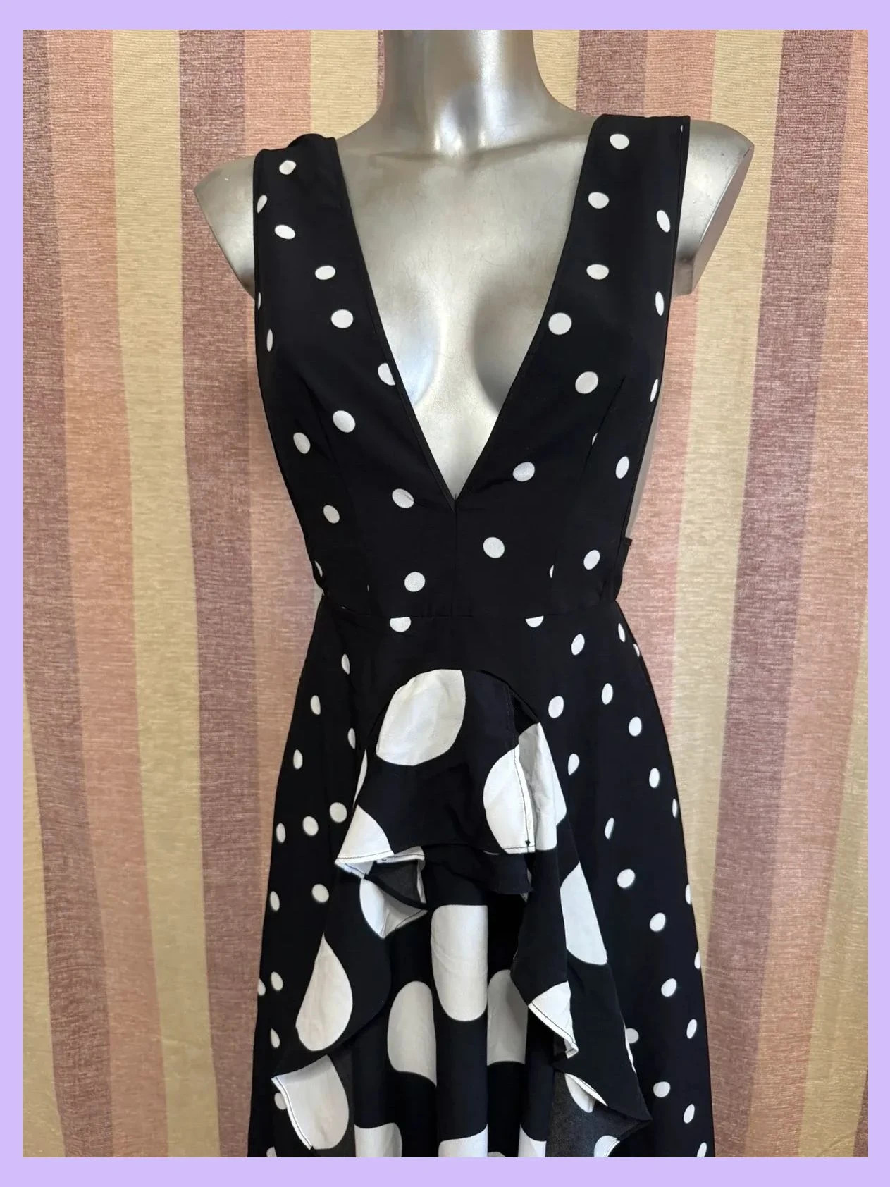 Vestido marca Topshop talla 34, estampado lunares 🍀 – Topshop – taille XS / 34 / 6 3