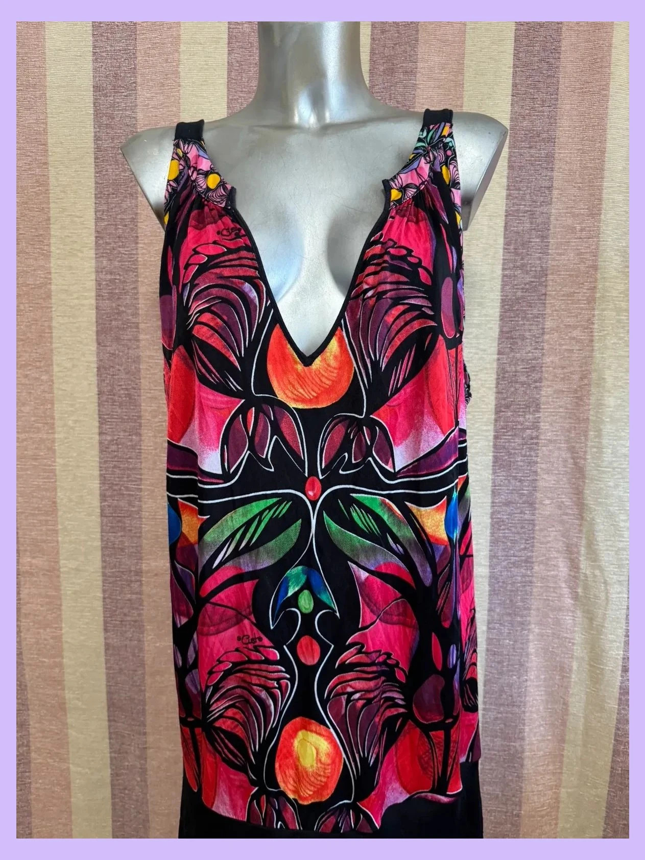 Vestido verano de custo Barcelona, talla L 🍀 – Custo Barcelona – taille L / 40 / 12 3