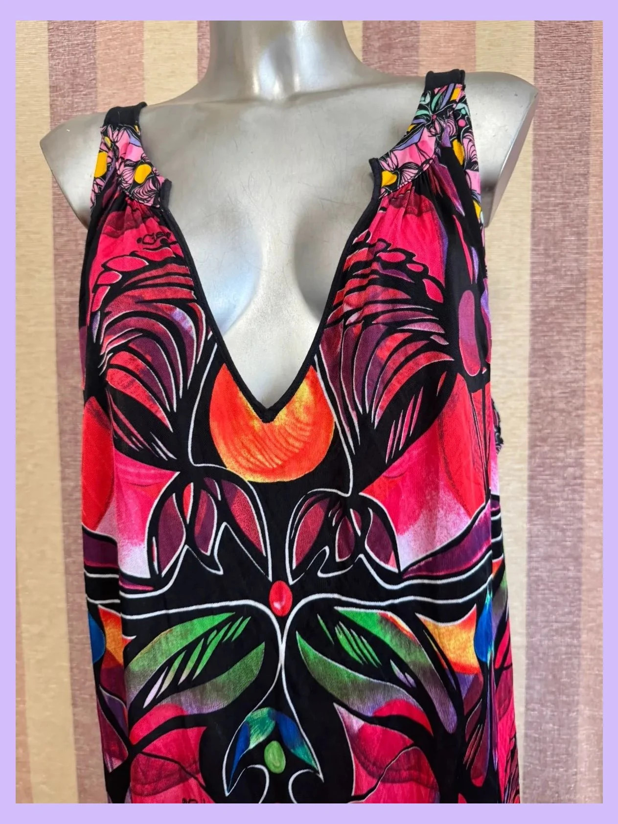 Vestido verano de custo Barcelona, talla L 🍀 – Custo Barcelona – taille L / 40 / 12 4