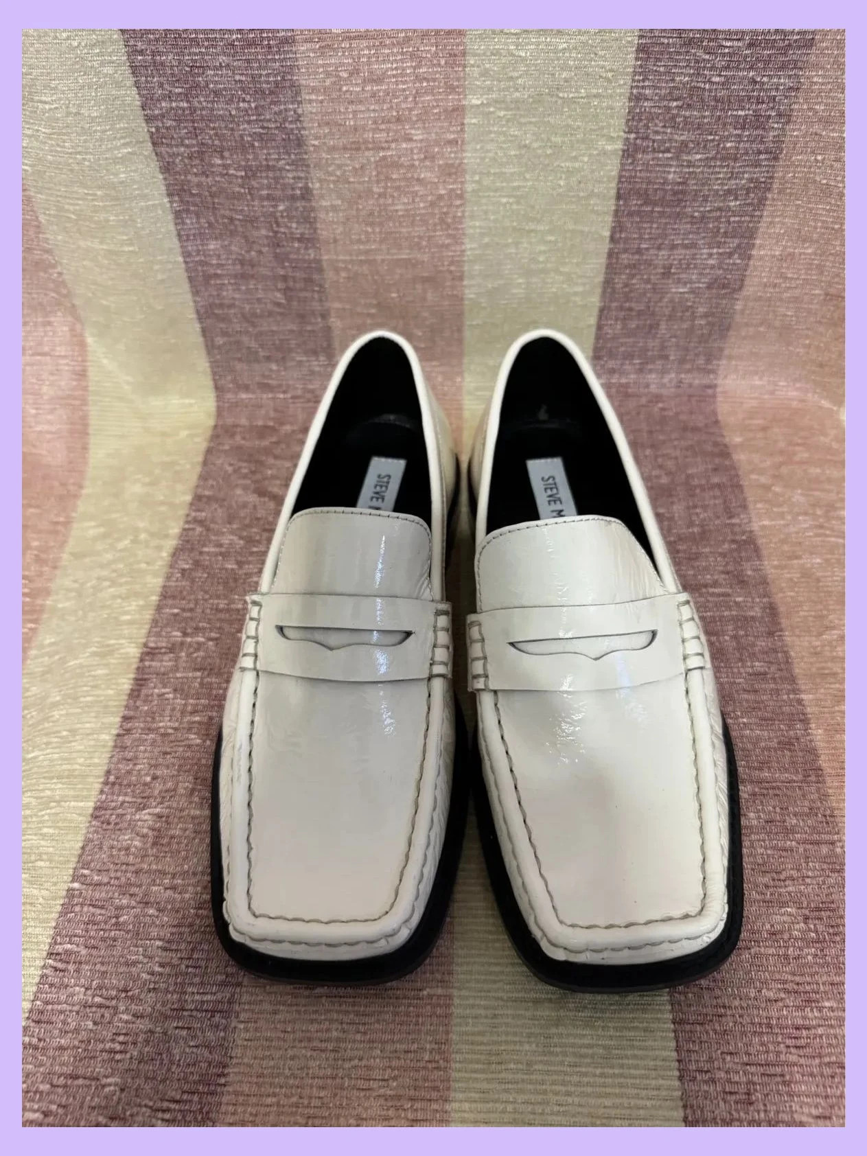 Mocasines blancos charol de Steve Madden , número 37 🍀 – Steve Madden – taille 37 3