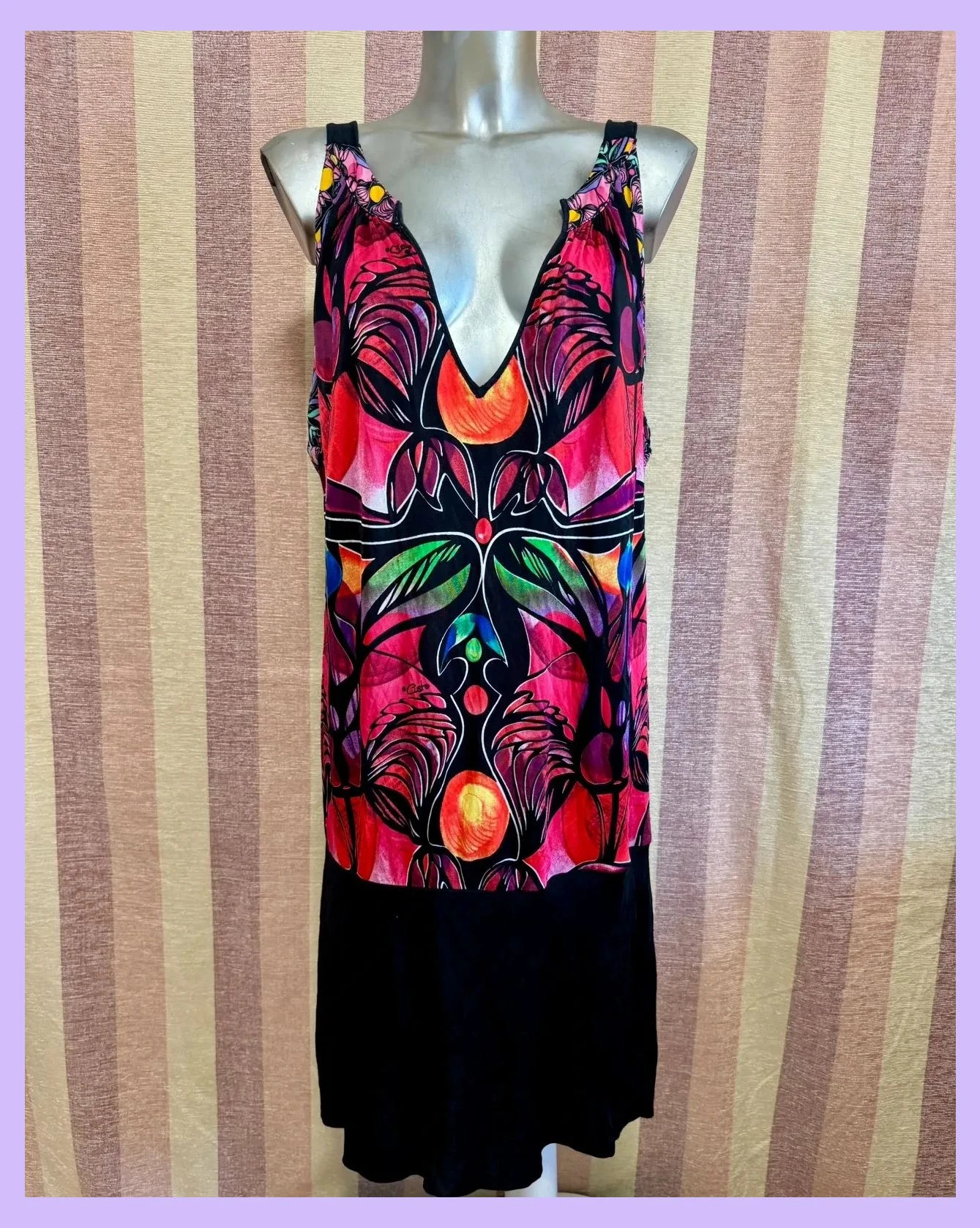 Vestido verano de custo Barcelona, talla L 🍀