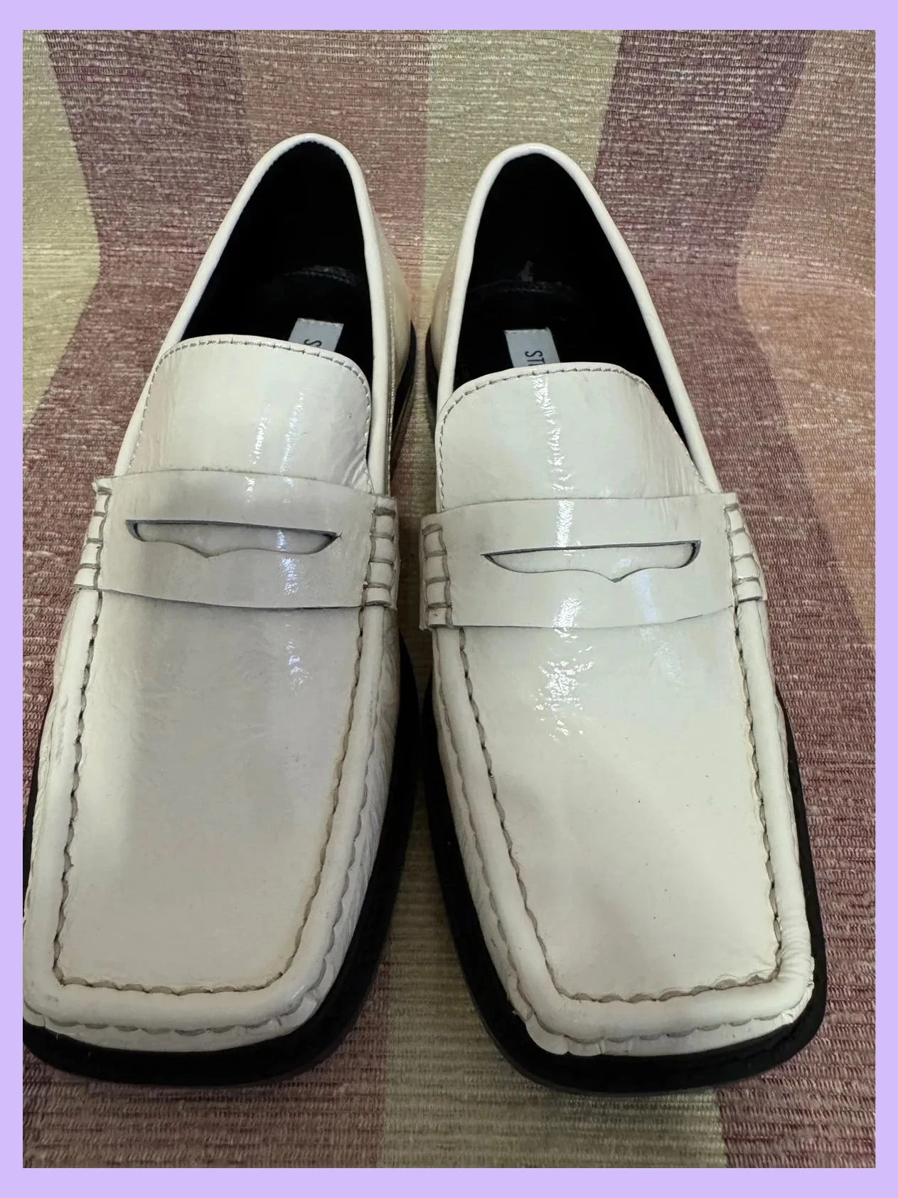 Mocasines blancos charol de Steve Madden , número 37 🍀 – Steve Madden – taille 37 5